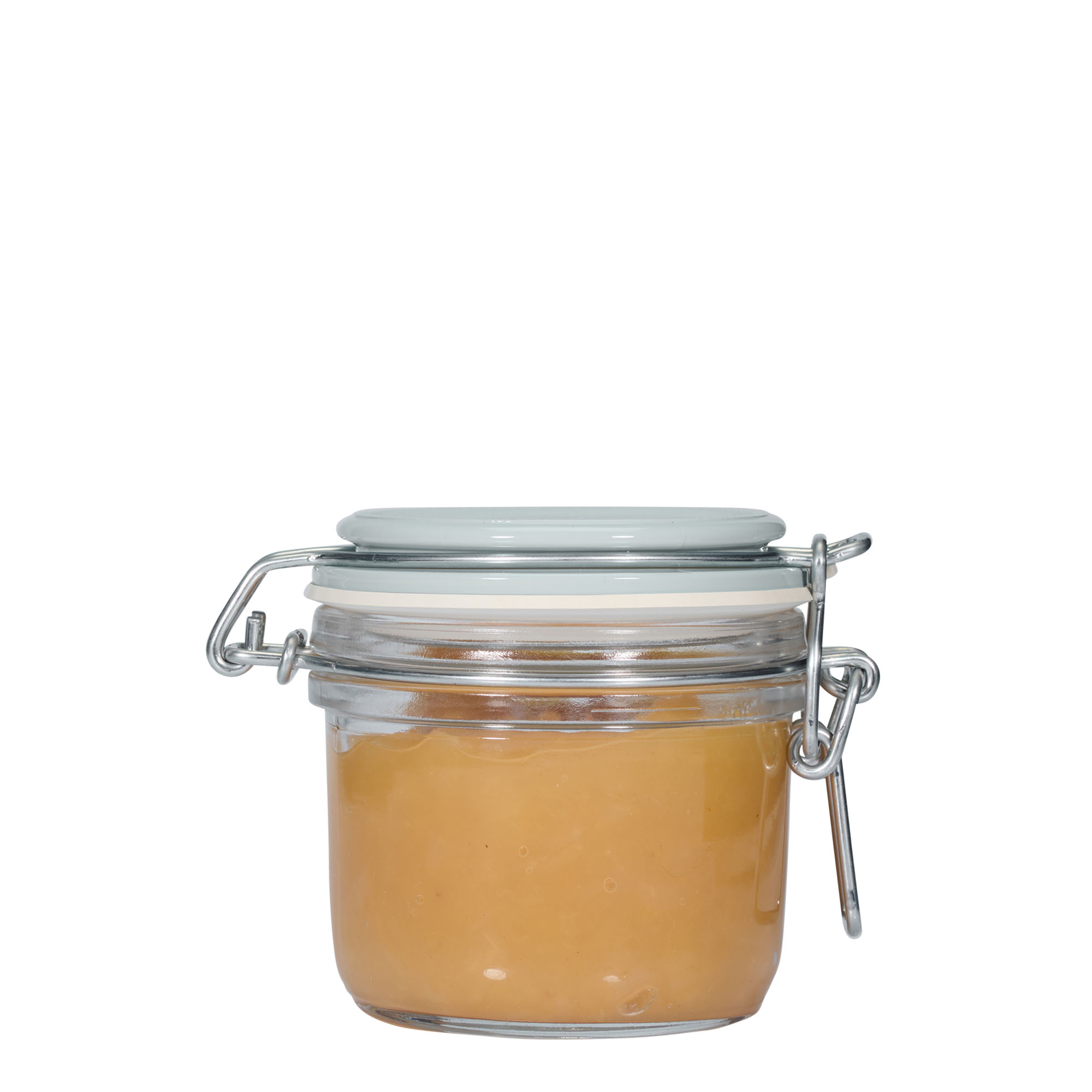 200 ml staklena tegla sa žičanim poklopcem 'Fido', plava, otvor: žičani poklopac 200 ml staklena tegla sa žičanim poklopcem 'Fido', plava, otvor: žičani poklopac