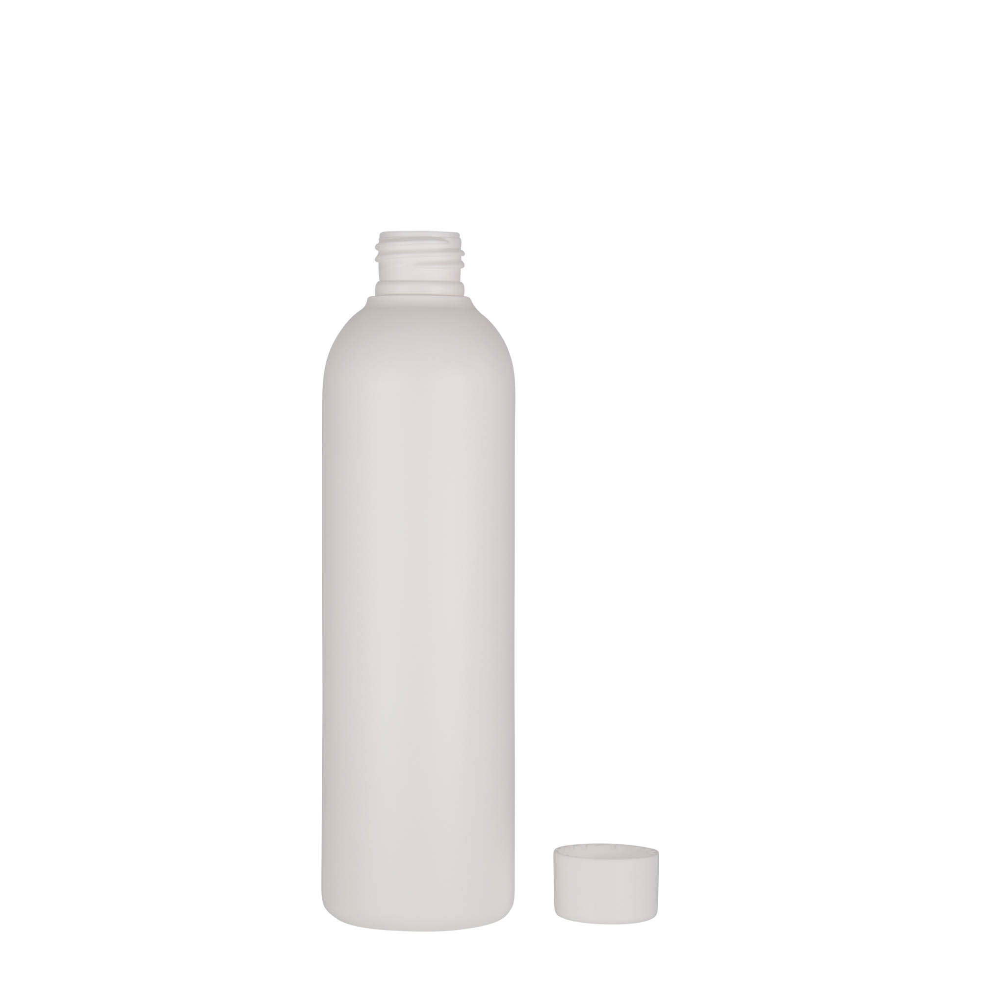 250 ml plastična flaša 'Tuffy', HDPE, bela, grlo: 24/410 250 ml plastična flaša 'Tuffy', HDPE, bela, grlo: 24/410