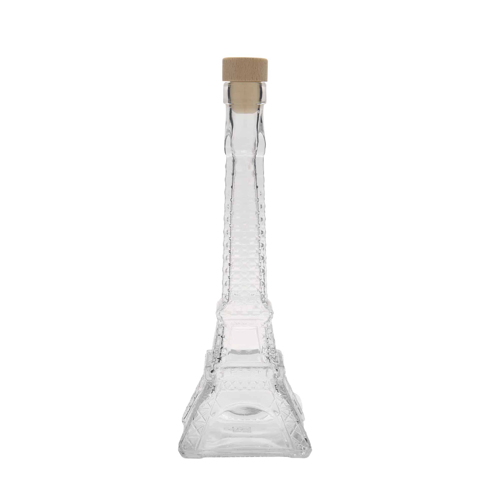 200 ml staklena flaša 'Ajfelov toranj', otvor: plutani čep