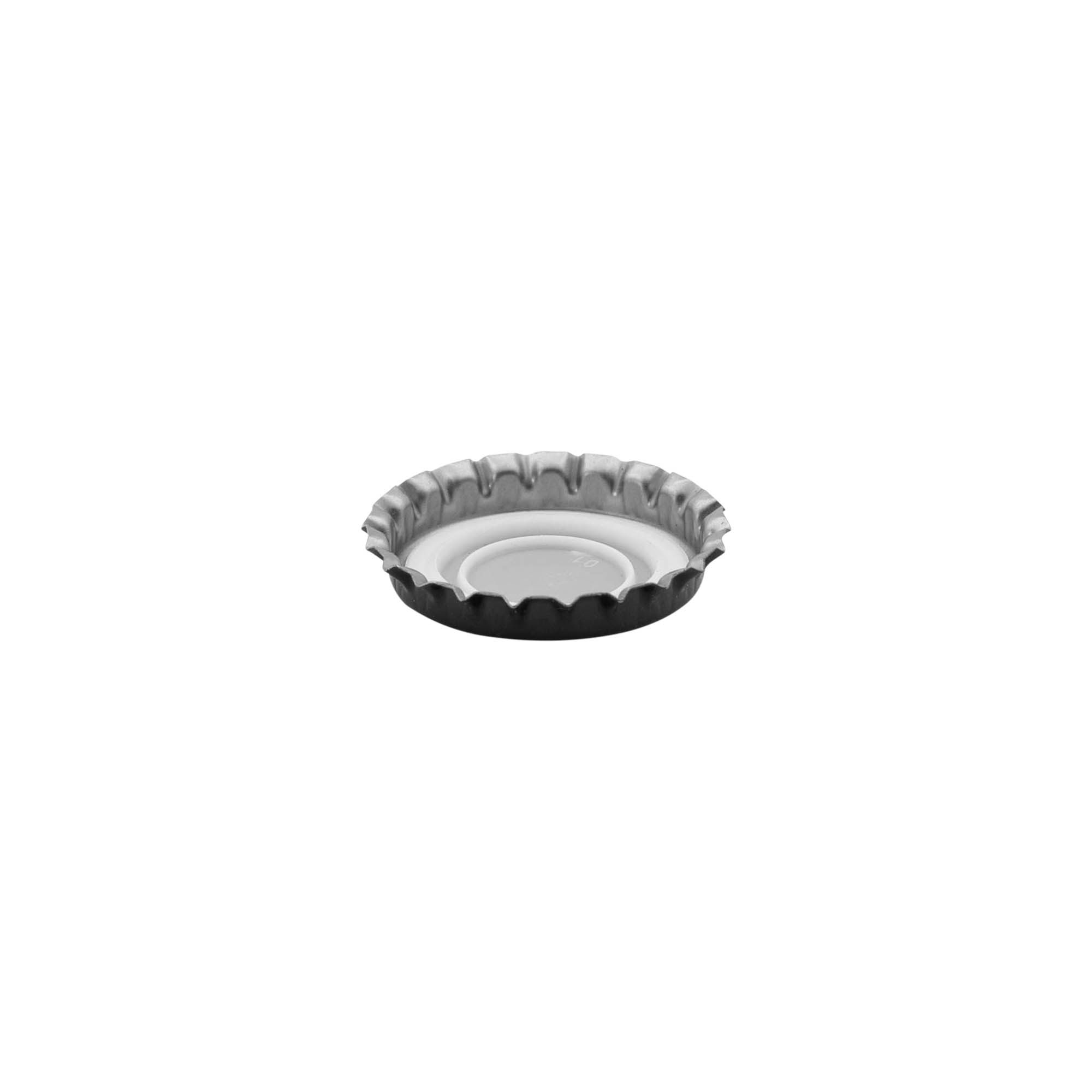 Čepovi za flaše 29 mm, metalni, crni Čepovi za flaše 29 mm, metalni, crni
