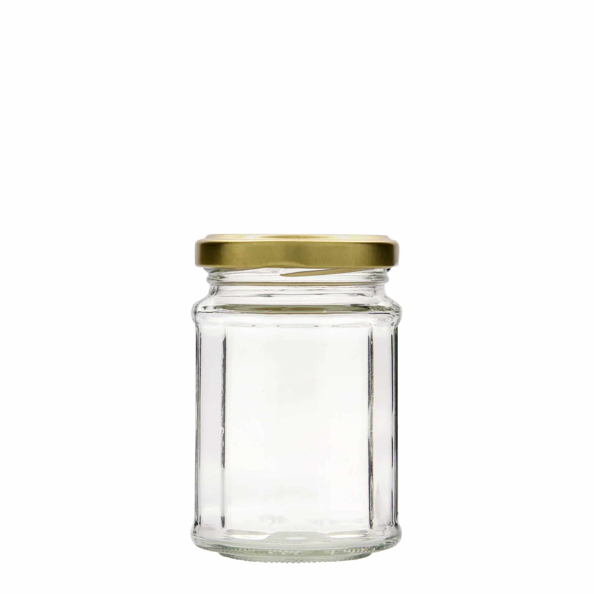 192 ml višekutna tegla, dvanaestougaona, otvor: Twist-Off (TO 58)