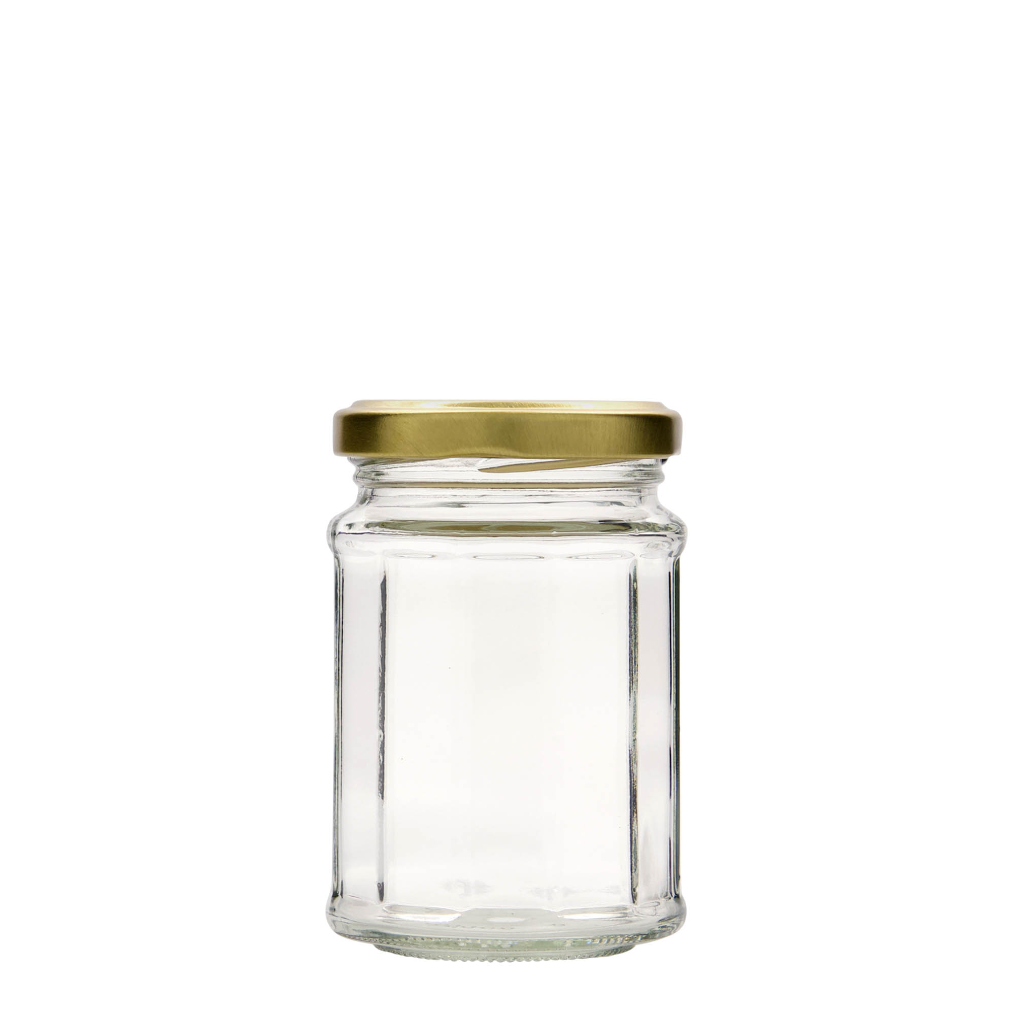 192 ml višekutna tegla, dvanaestougaona, otvor: Twist-Off (TO 58)