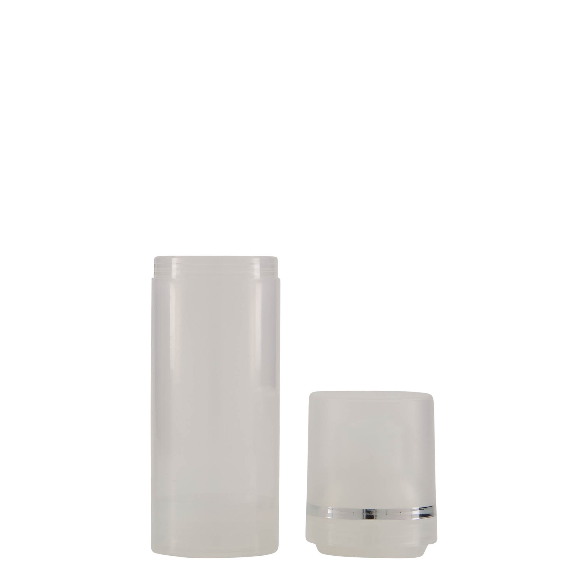 50 ml Airless dozer 'Mezzo', PP-plastika, prirodno 50 ml Airless dozer 'Mezzo', PP-plastika, prirodno