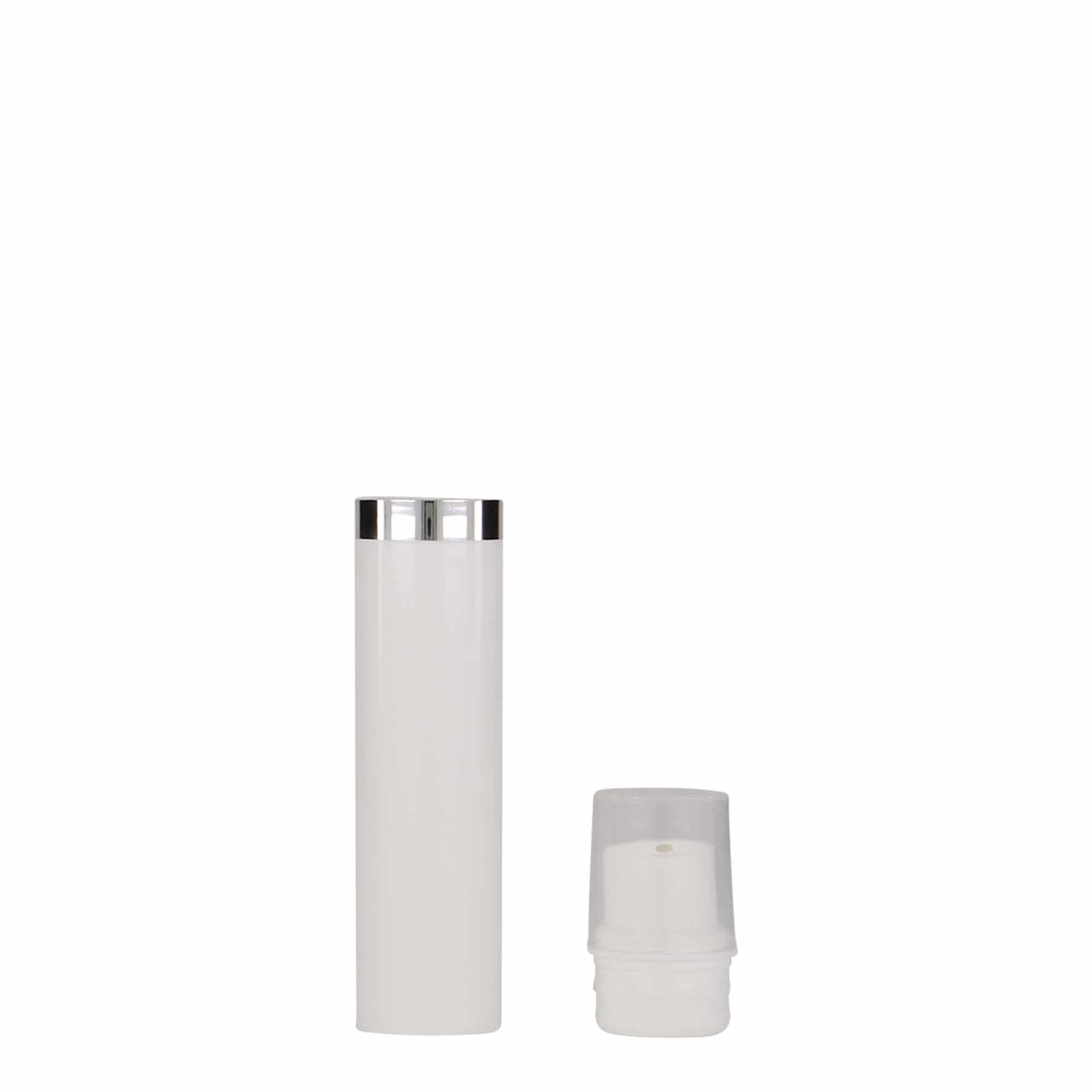 15 ml Airless dozer 'Nano', PP-plastika, beo