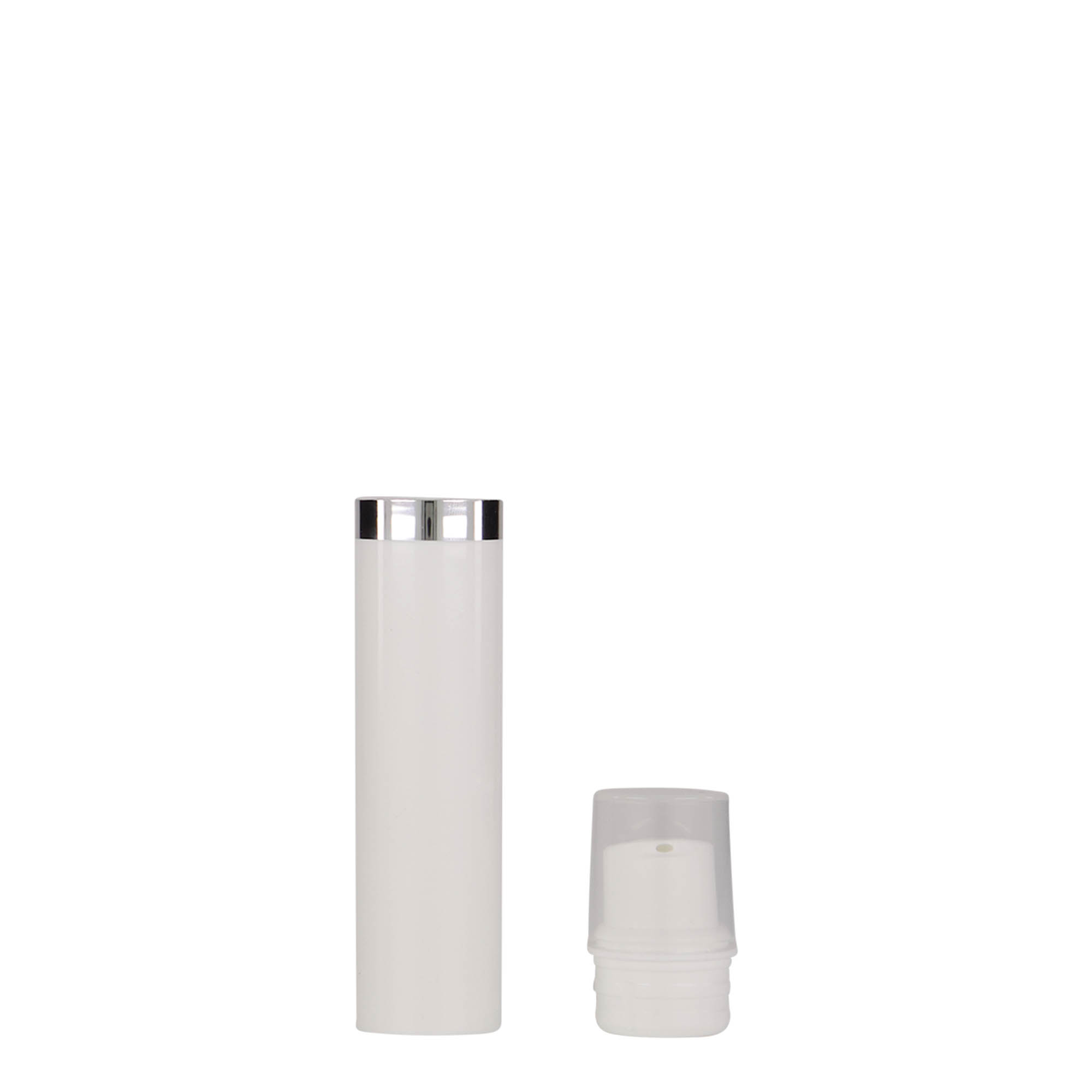 15 ml Airless dozer 'Nano', PP-plastika, beo 15 ml Airless dozer 'Nano', PP-plastika, beo