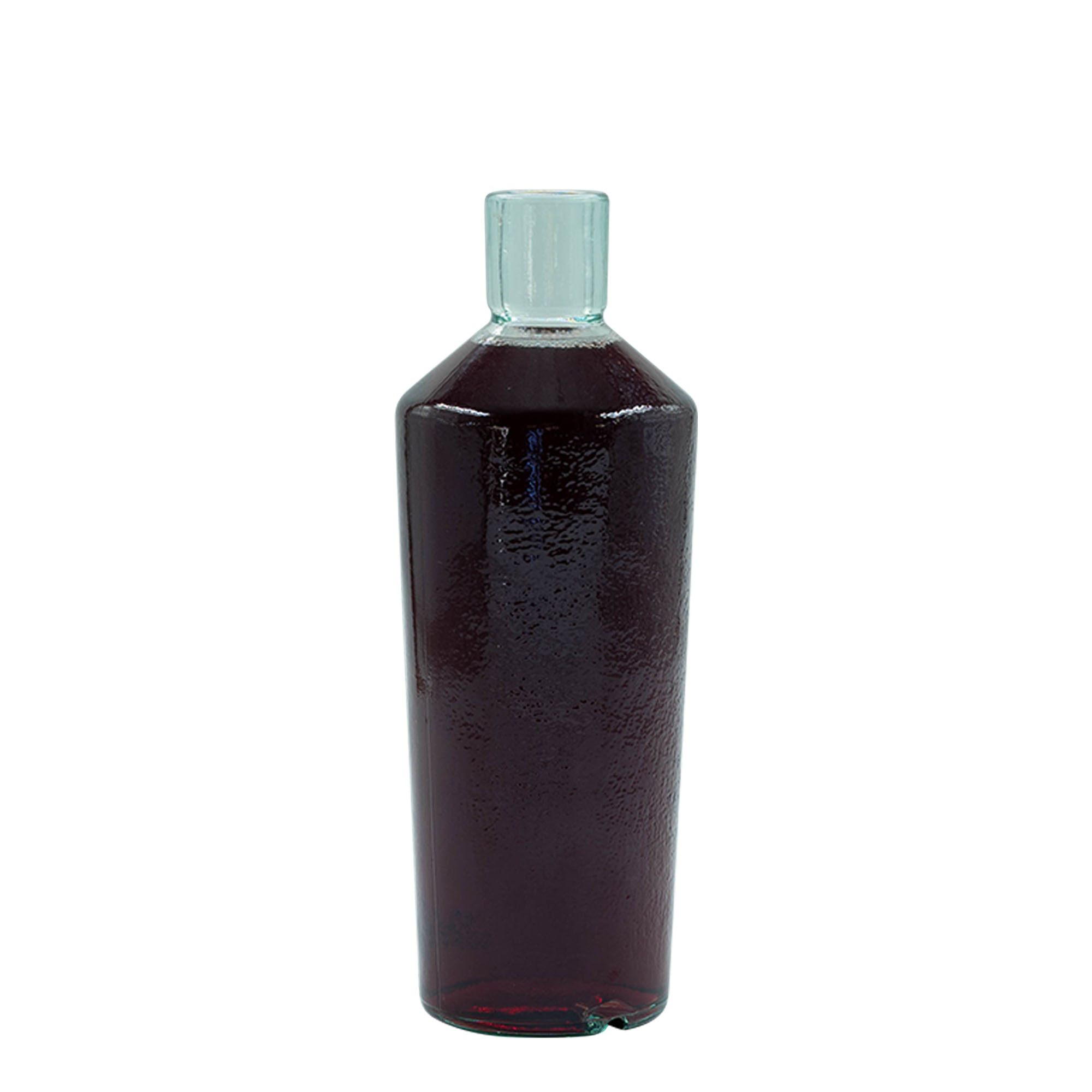 700 ml ručno rađena staklena boca 'Primal', otvor: pluta 700 ml ručno rađena staklena boca 'Primal', otvor: pluta