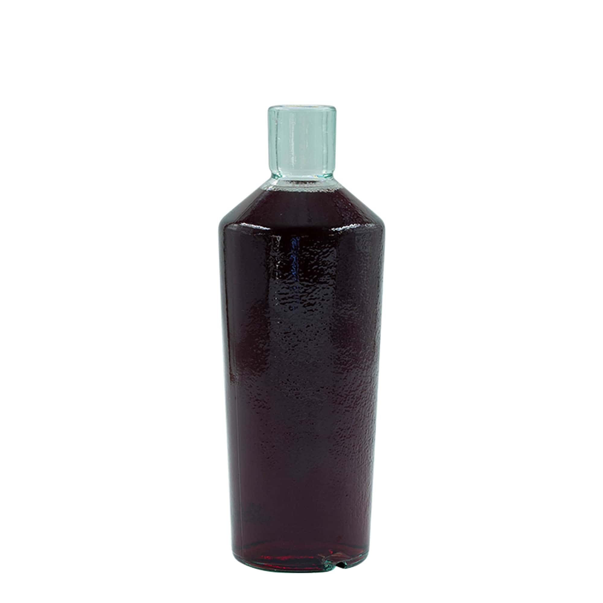 700 ml ručno rađena staklena boca 'Primal', otvor: pluta 700 ml ručno rađena staklena boca 'Primal', otvor: pluta