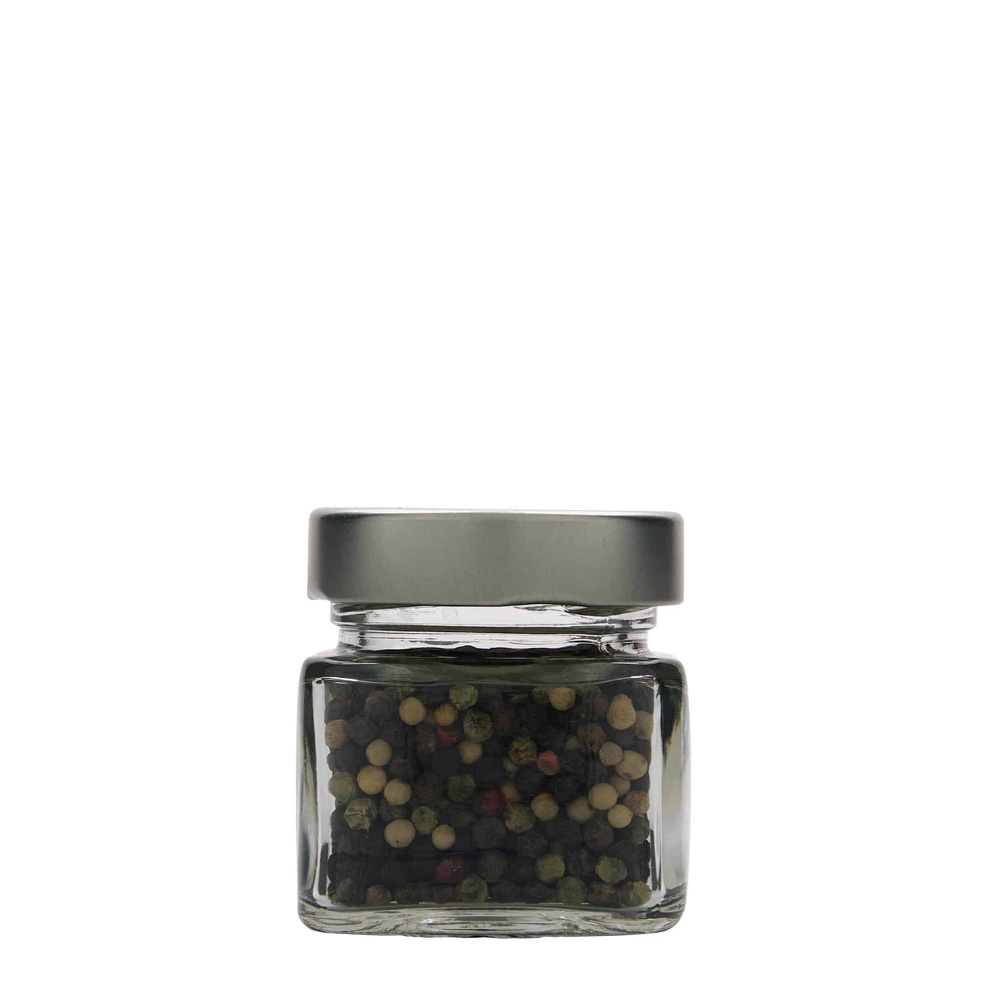 106 ml četvrtasto staklo 'Ikarus', otvor: Deep-Twist-Off (DTO 58)