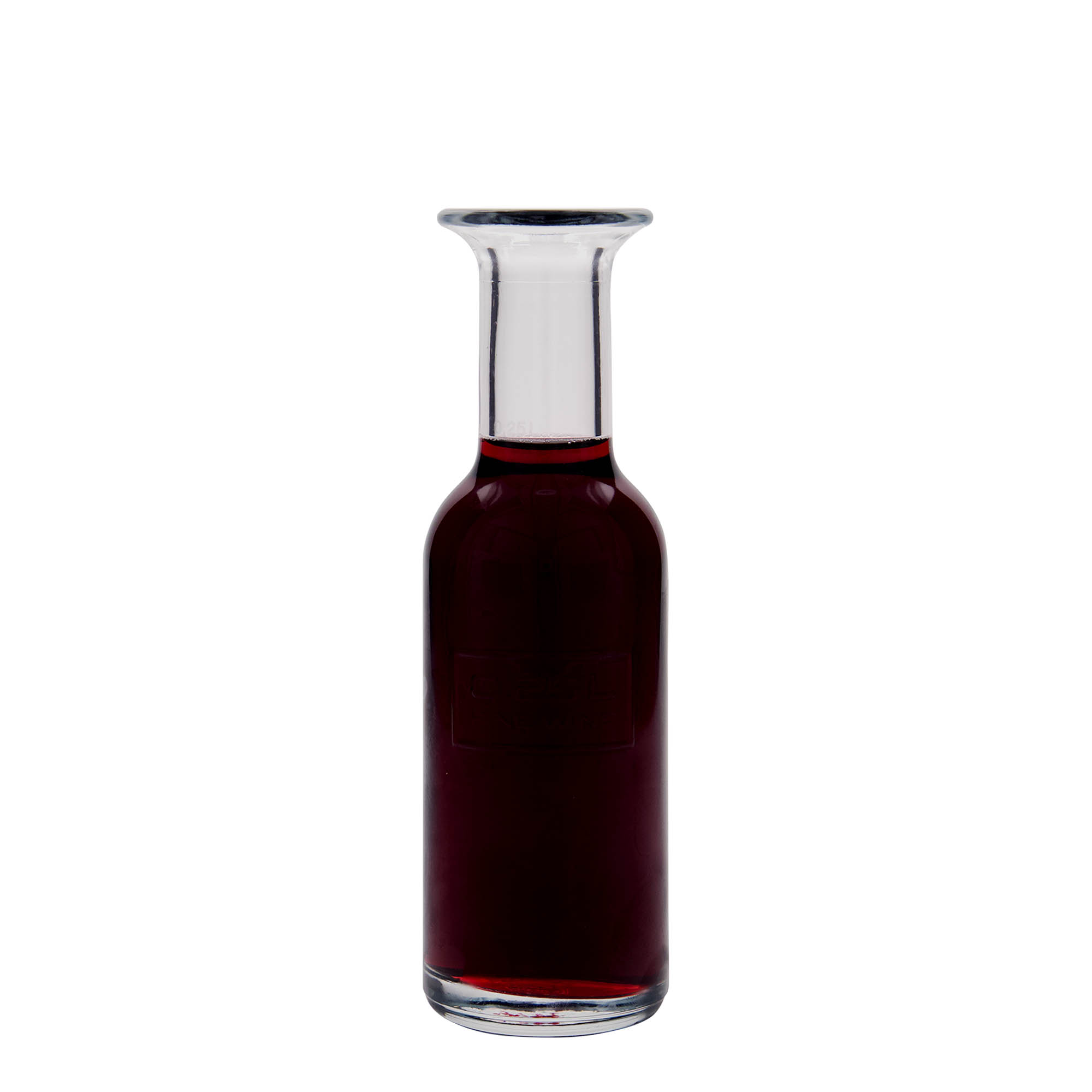 250 ml staklena flaša 'Optima Fine Wine', grlo: čep