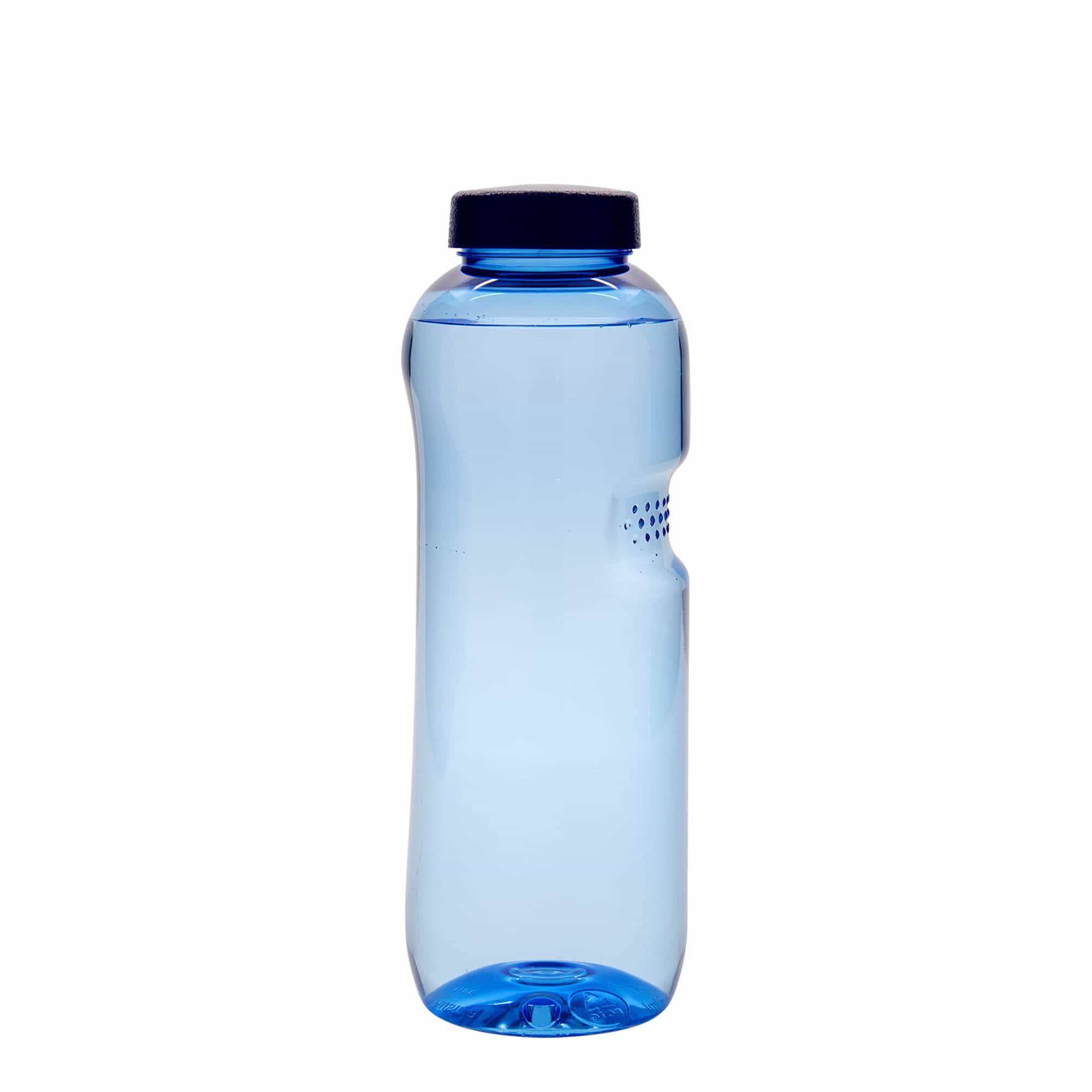 PET boca za piće od 750 ml, 'Kavodrink', plastika, plava
