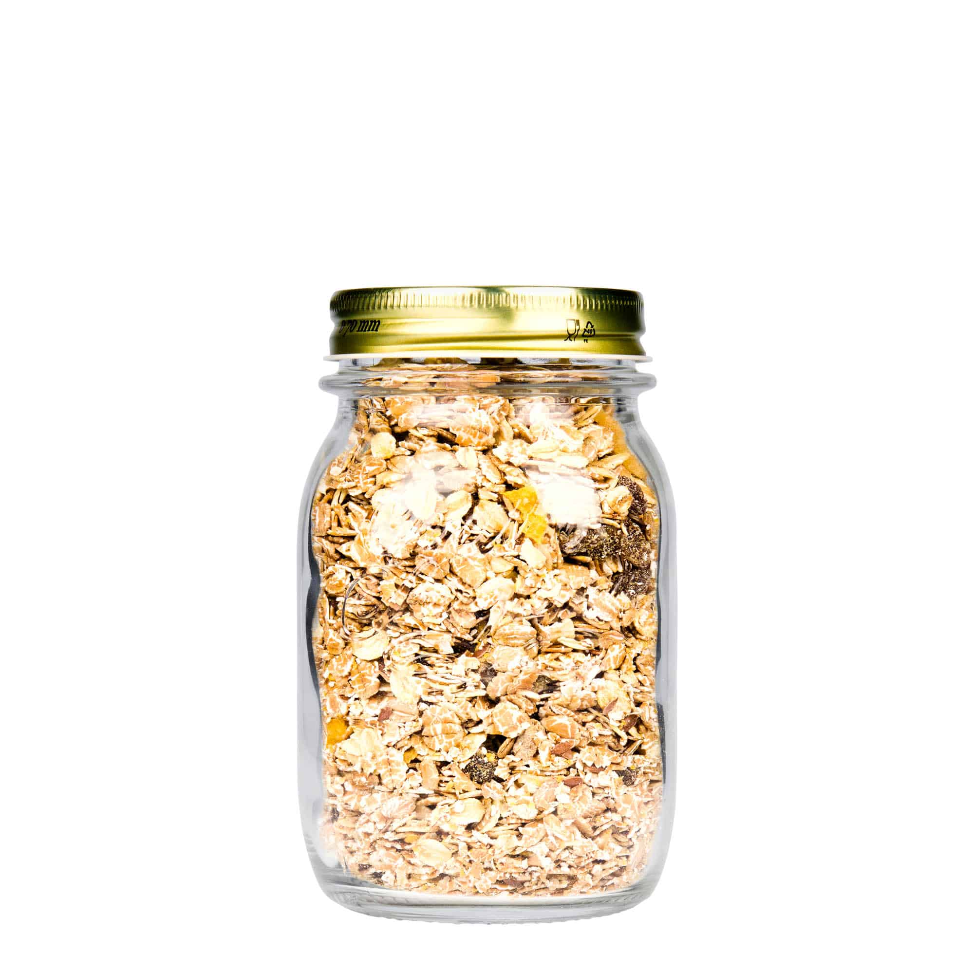 500 ml staklena tegla 'Quattro Stagioni', otvor: navojni poklopac