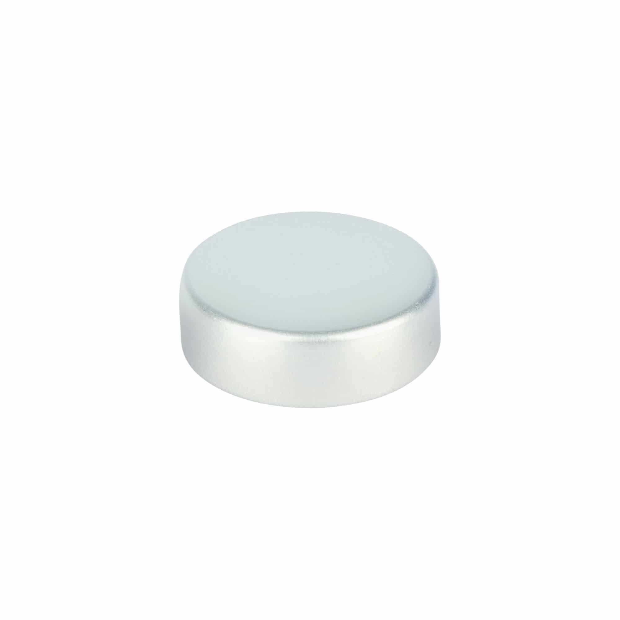 Zakrivka sa navojem, metalna, srebrna, za otvor: GPI 33/400