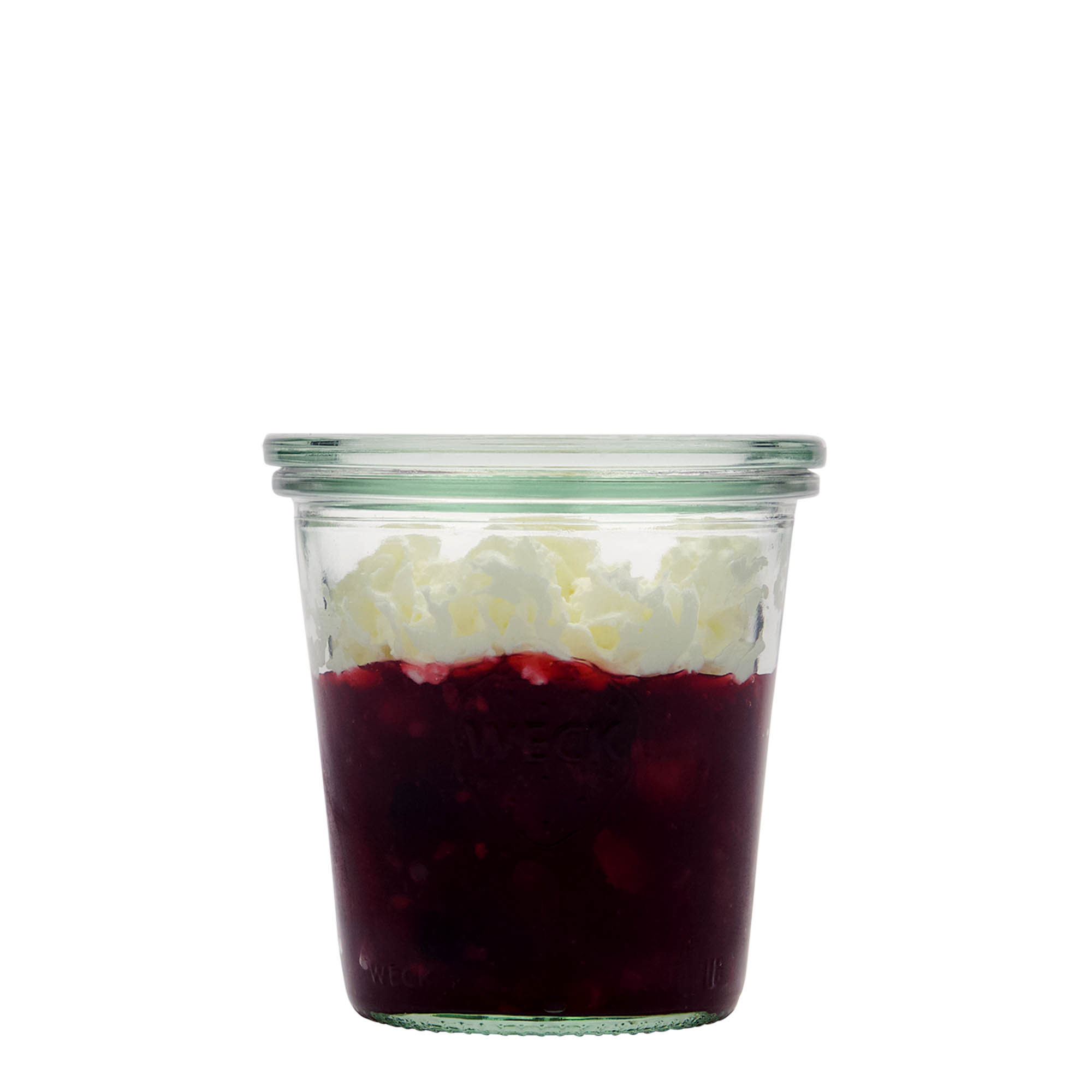 290 ml WECK-staklena tegla, otvor: okrugli rub