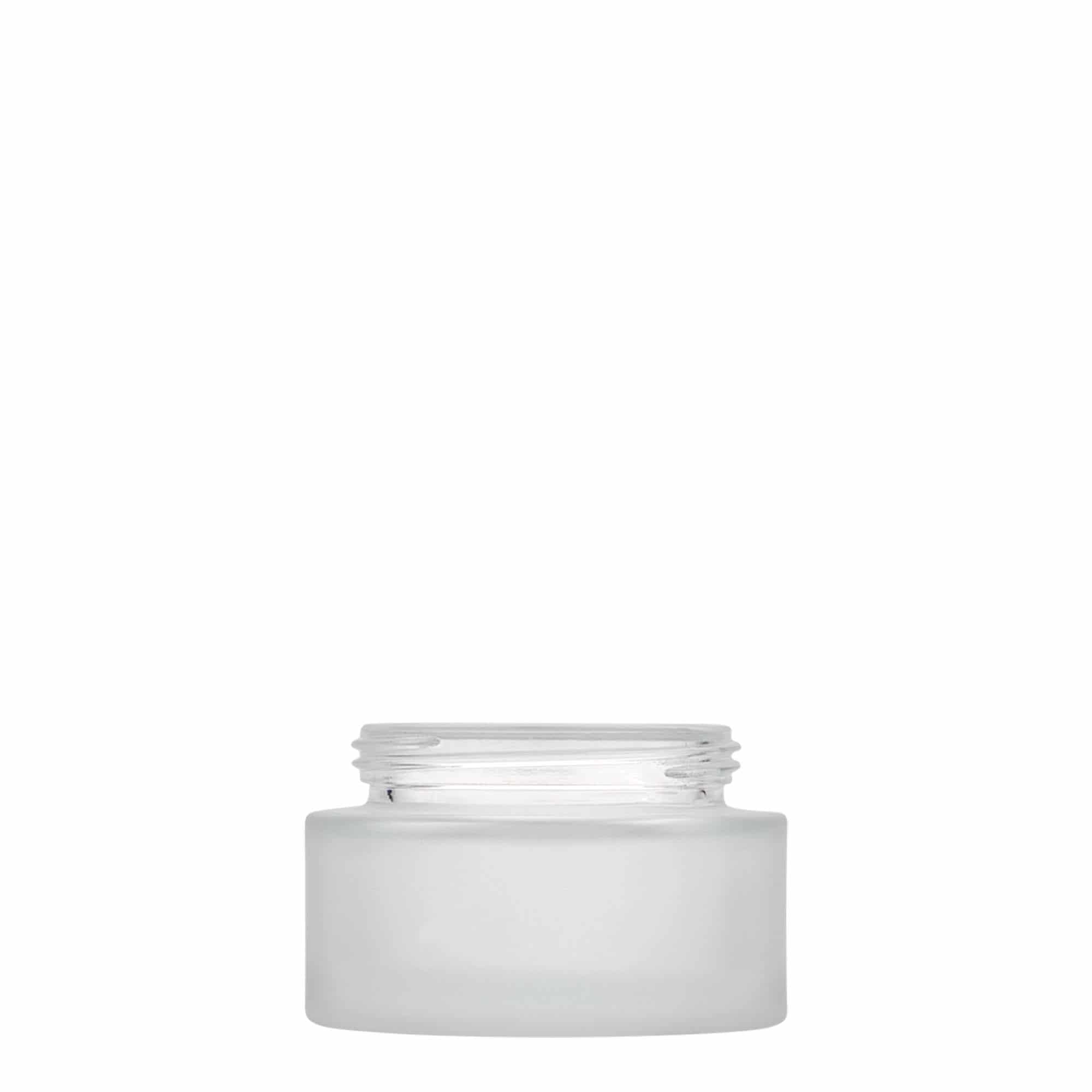Tegla od 50 ml 'Platin Edition', staklo, zaleđena, otvor: Zatvarač sa navojem Tegla od 50 ml 'Platin Edition', staklo, zaleđena, otvor: Zatvarač sa navojem