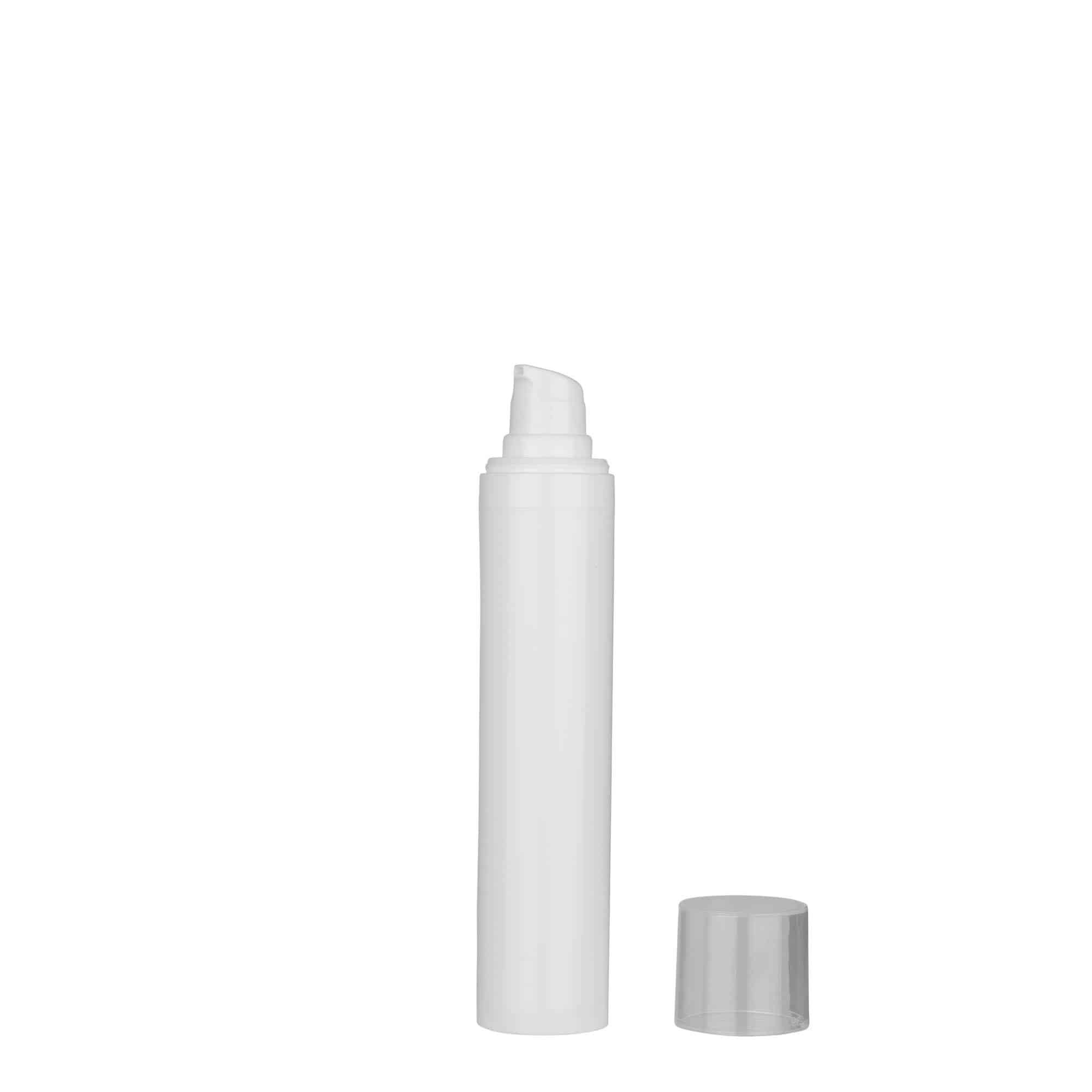 50 ml Airless dozer 'Micro', PP-plastika, beo