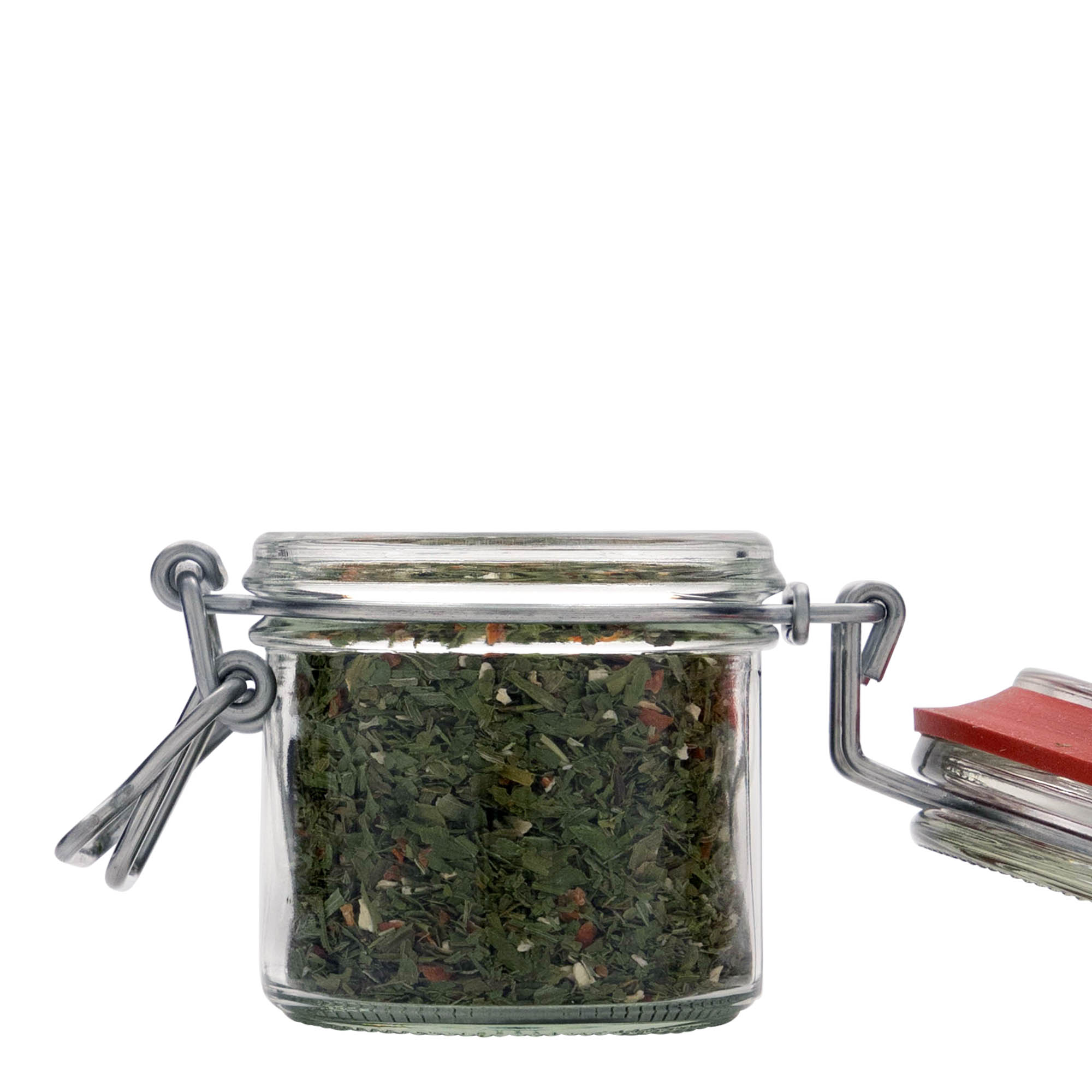 125 ml staklena tegla sa žičanim poklopcem, otvor: zatvarač sa žičanim poklopcem