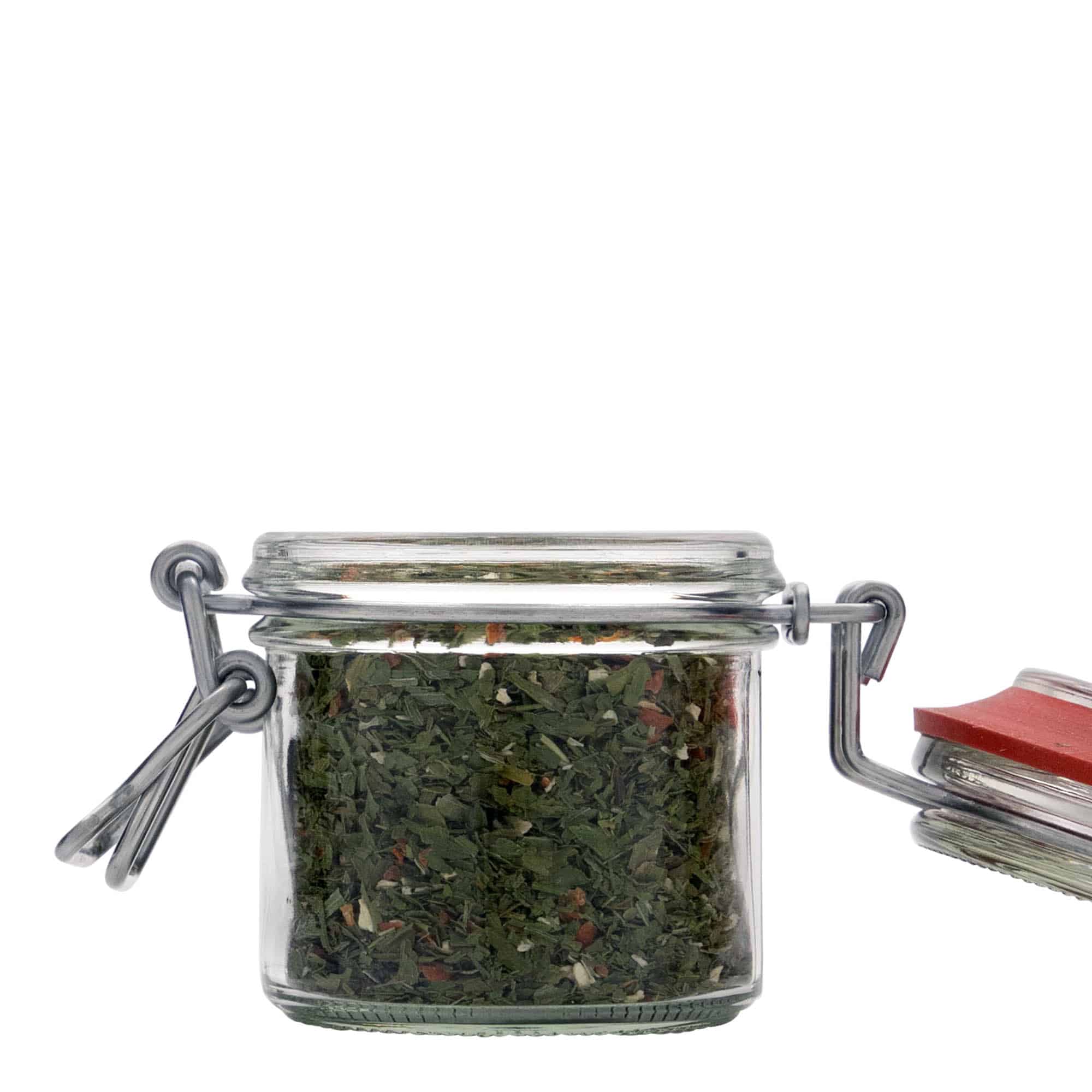 125 ml staklena tegla sa žičanim poklopcem, otvor: zatvarač sa žičanim poklopcem