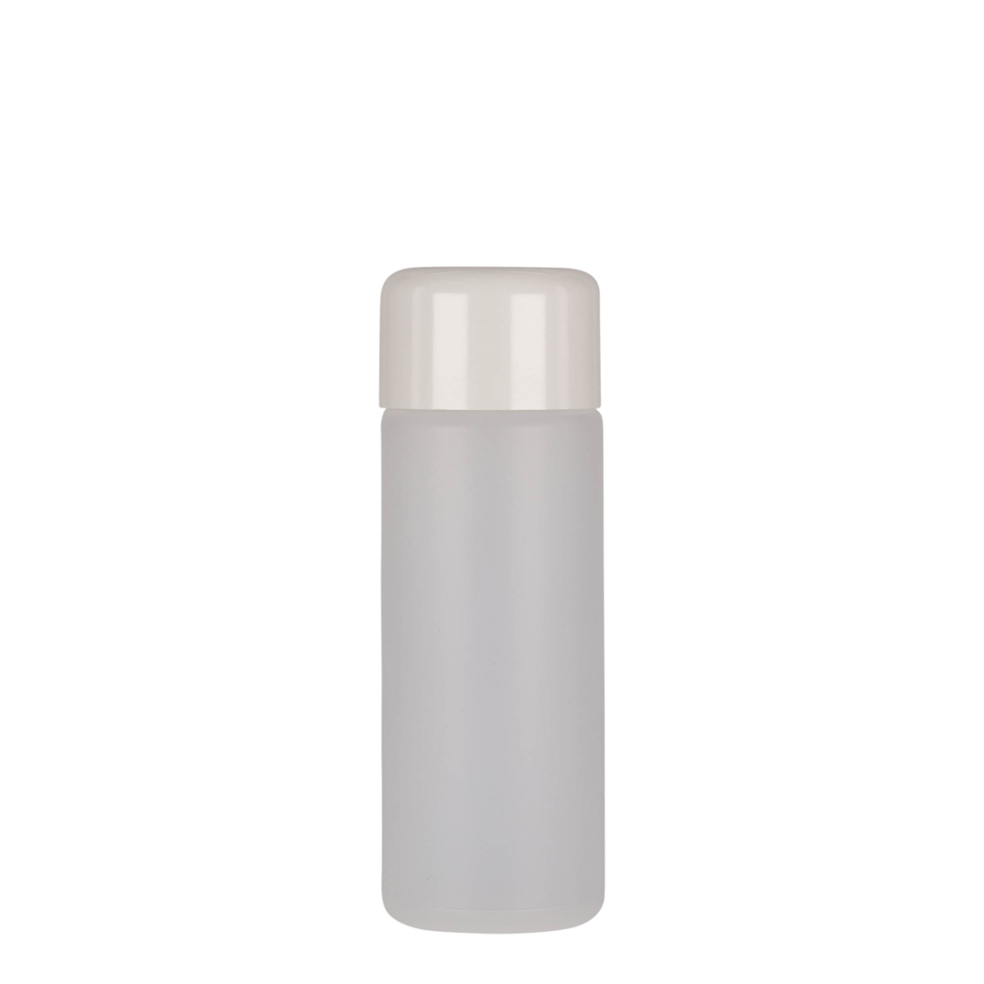 100 ml okrugla flaša, PE-plastika, prirodna boja, otvor: navojni zatvarač 100 ml okrugla flaša, PE-plastika, prirodna boja, otvor: navojni zatvarač