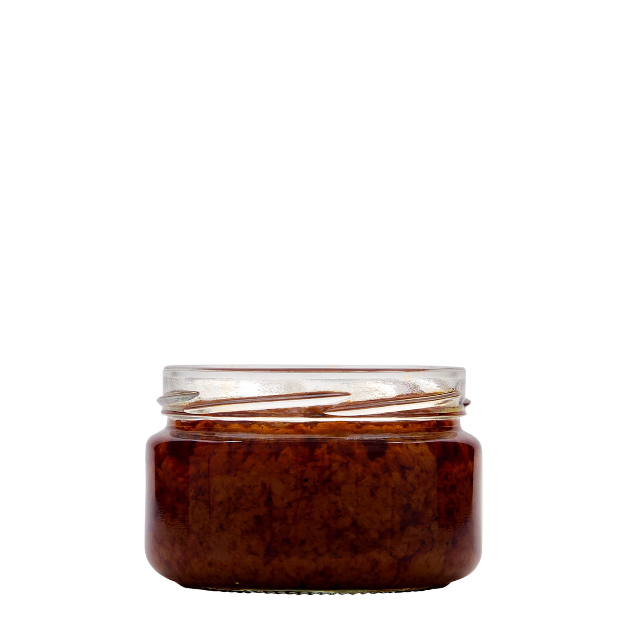 230 ml pljosnata okrugla tegla, otvor: Twist-Off (TO 82) 230 ml pljosnata okrugla tegla, otvor: Twist-Off (TO 82)