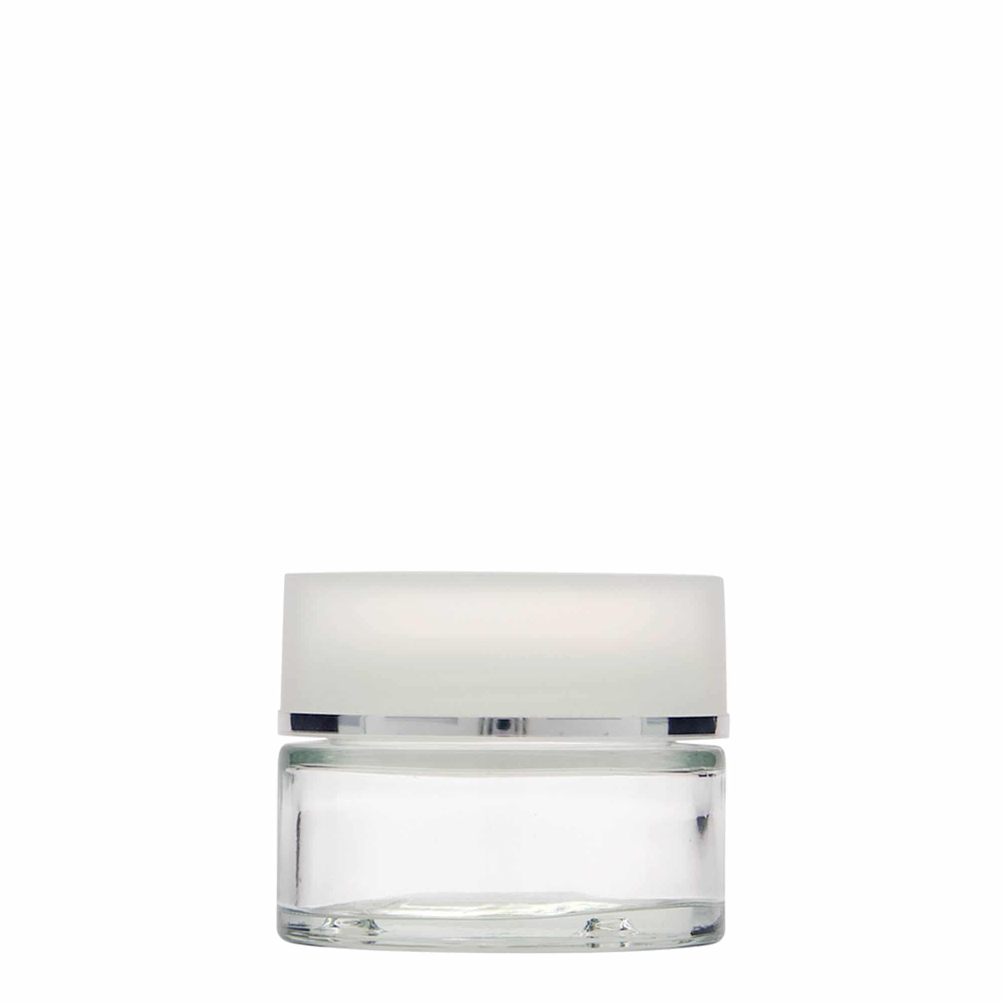 50 ml tegla 'Clear Edition', staklo, otvor: navojni zatvarač