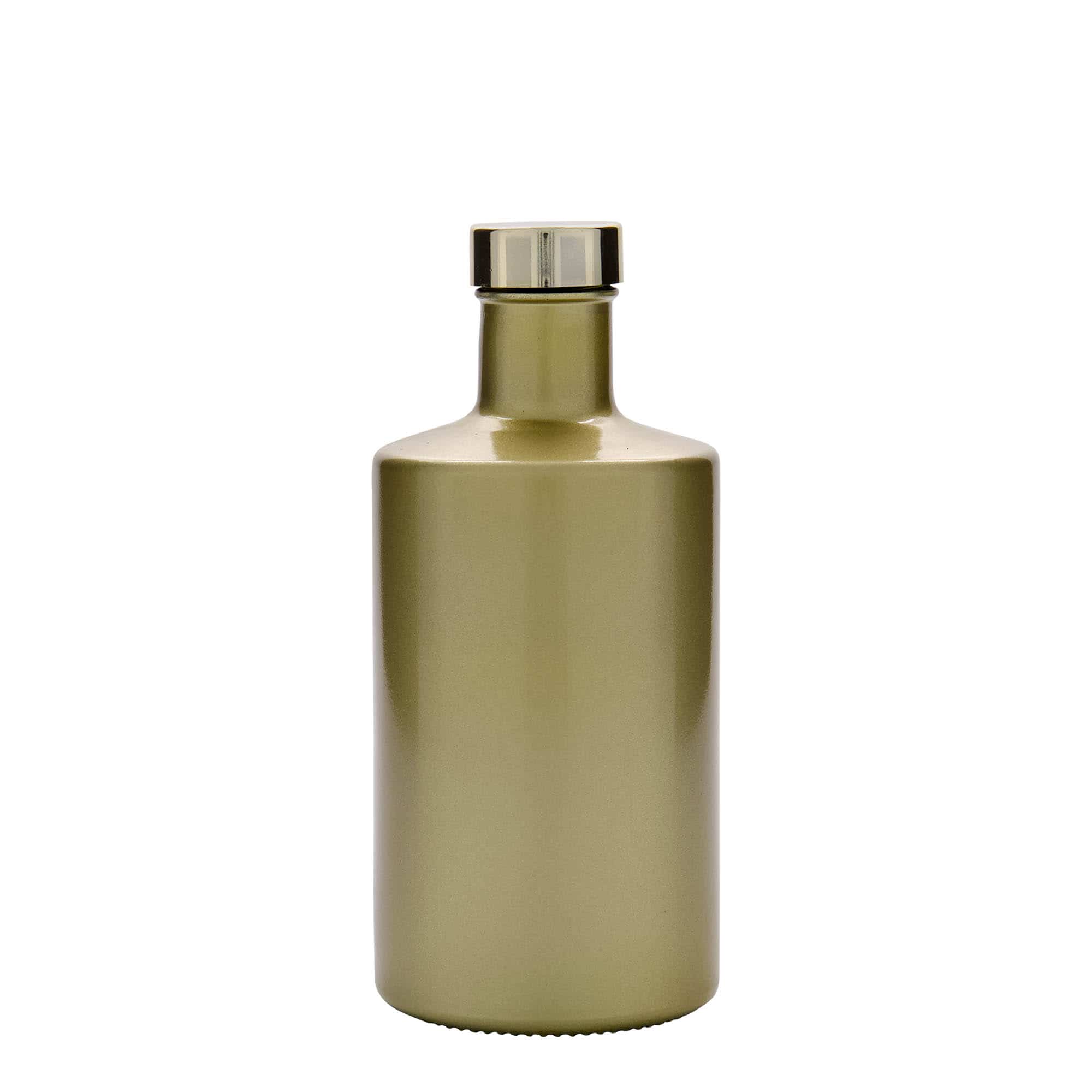 Staklena boca od 500 ml 'Caroline', zlatna, otvor: GPI 33