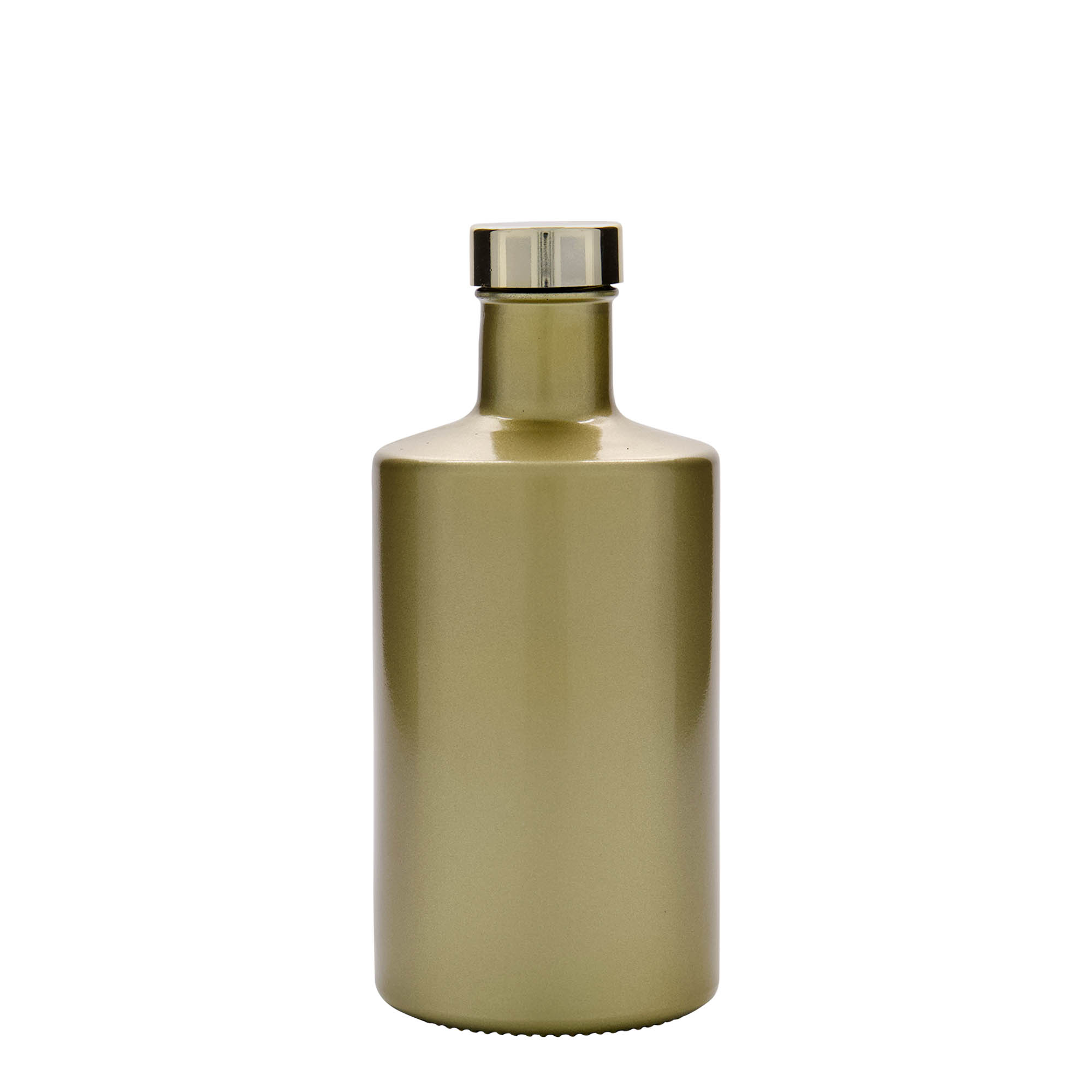 500 ml staklena flaša 'Caroline', zlatna, grlo: GPI 33 500 ml staklena flaša 'Caroline', zlatna, grlo: GPI 33
