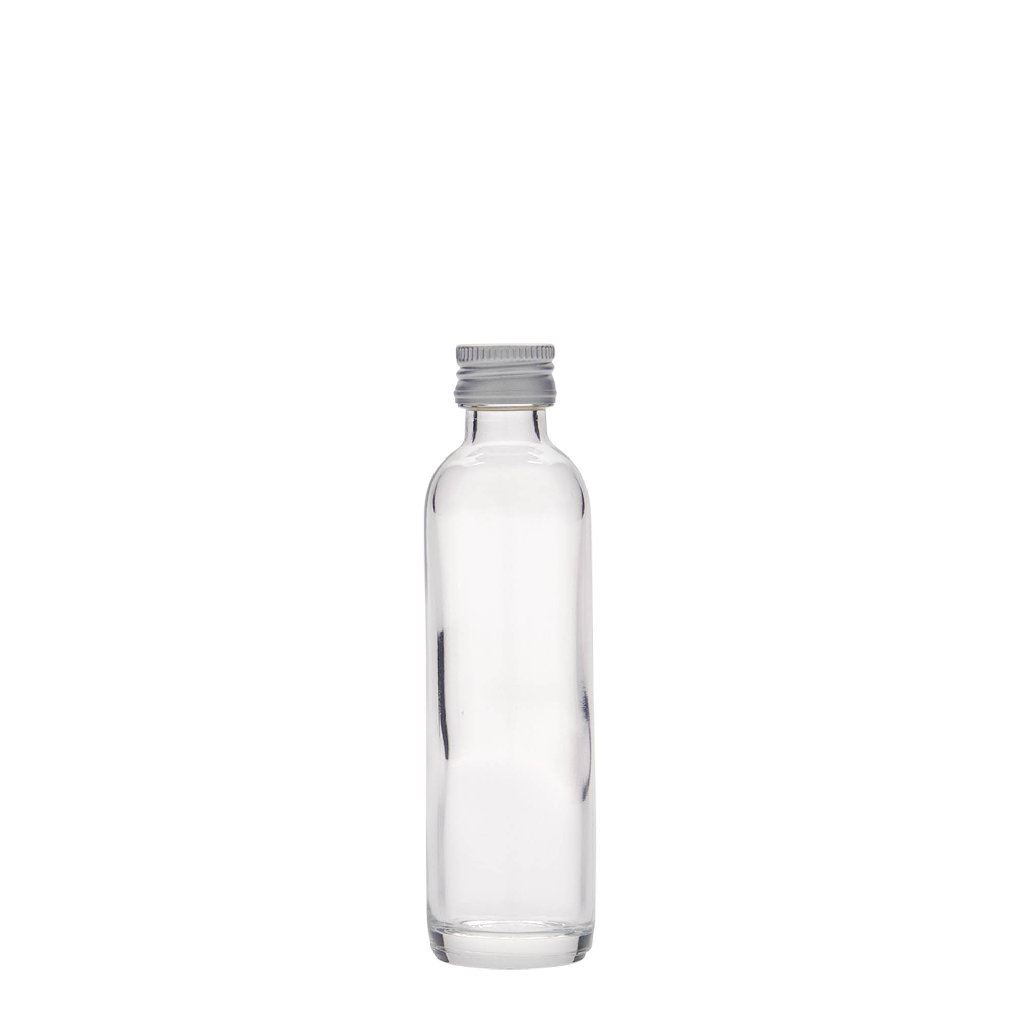40 ml boca sa kruglim grlom, staklo, grlo: PP 18 40 ml boca sa kruglim grlom, staklo, grlo: PP 18