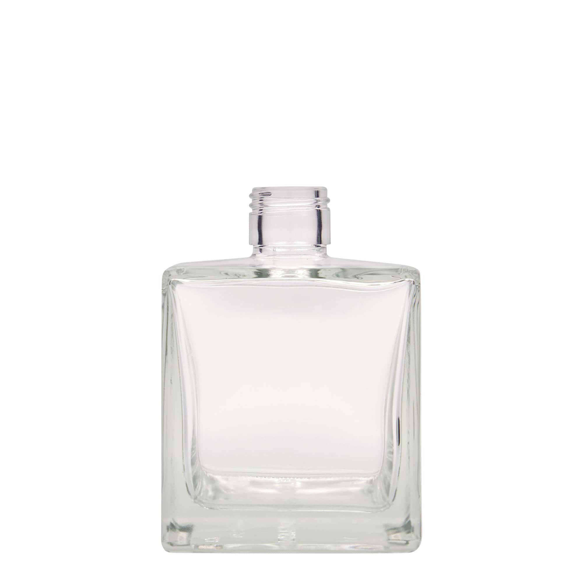 Staklena boca od 500 ml 'Cube', kvadratna, otvor: PP 28 Staklena boca od 500 ml 'Cube', kvadratna, otvor: PP 28