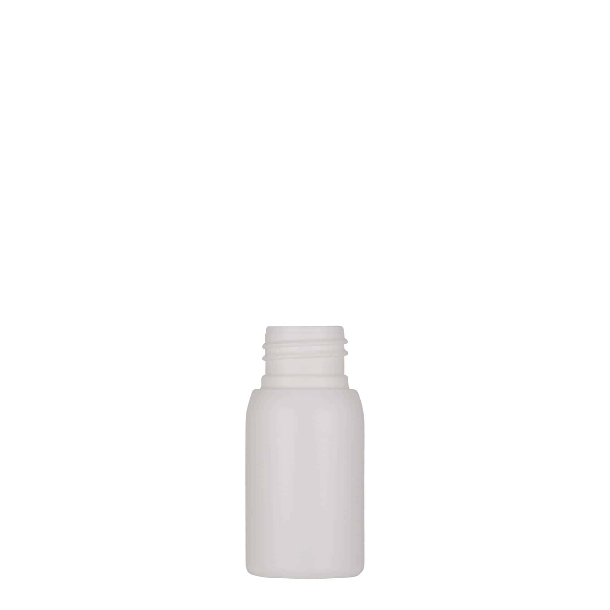 30 ml plastična bočica 'Tuffy', HDPE, bela, grlo: 24/410