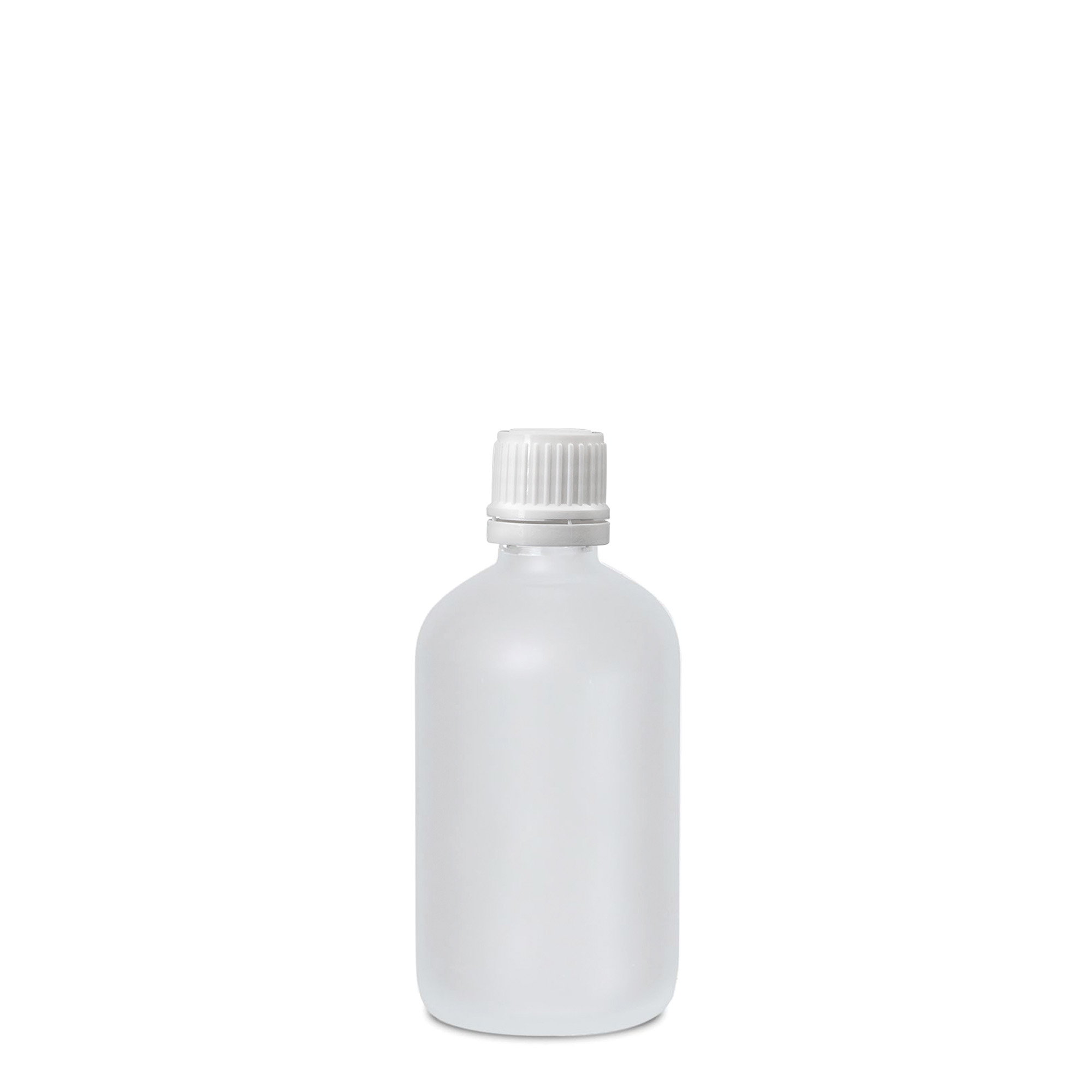 100 ml medicinska bočica, staklena, zamrznuta, grlo: DIN 18