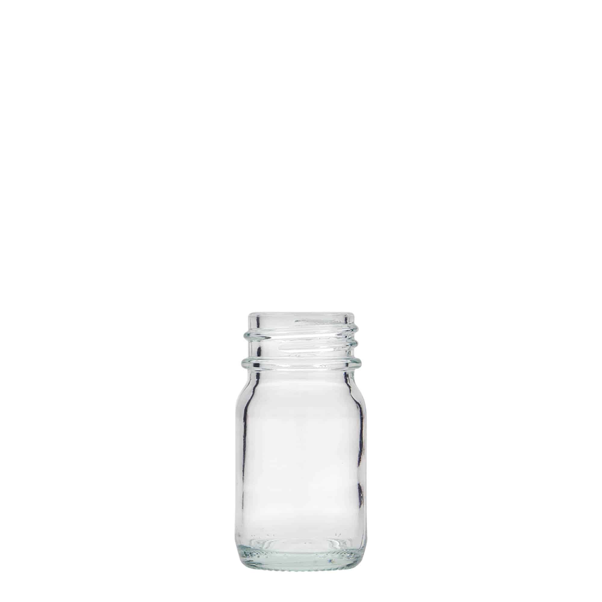 30 ml staklena boca sa širokim grlom, otvor: DIN 32