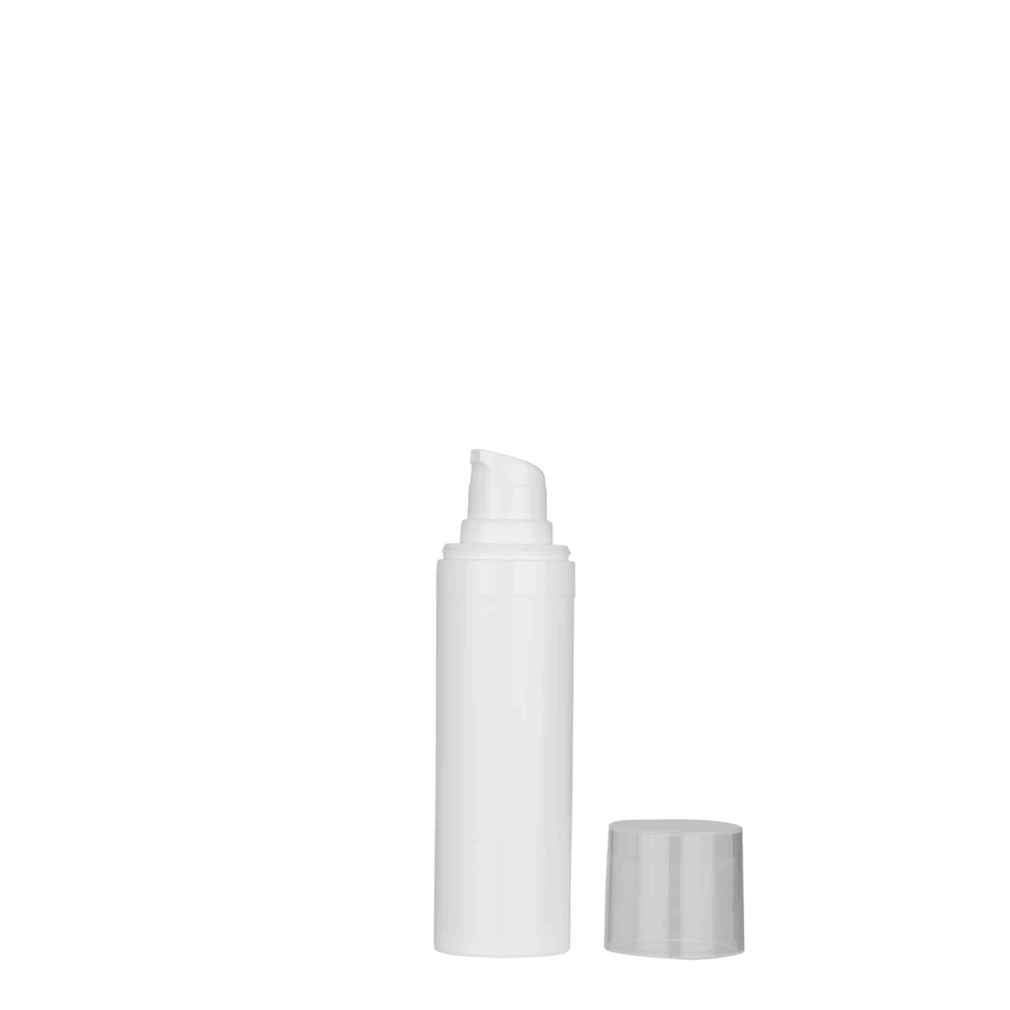 30 ml Airless dozer 'Micro', PP-plastika, bela