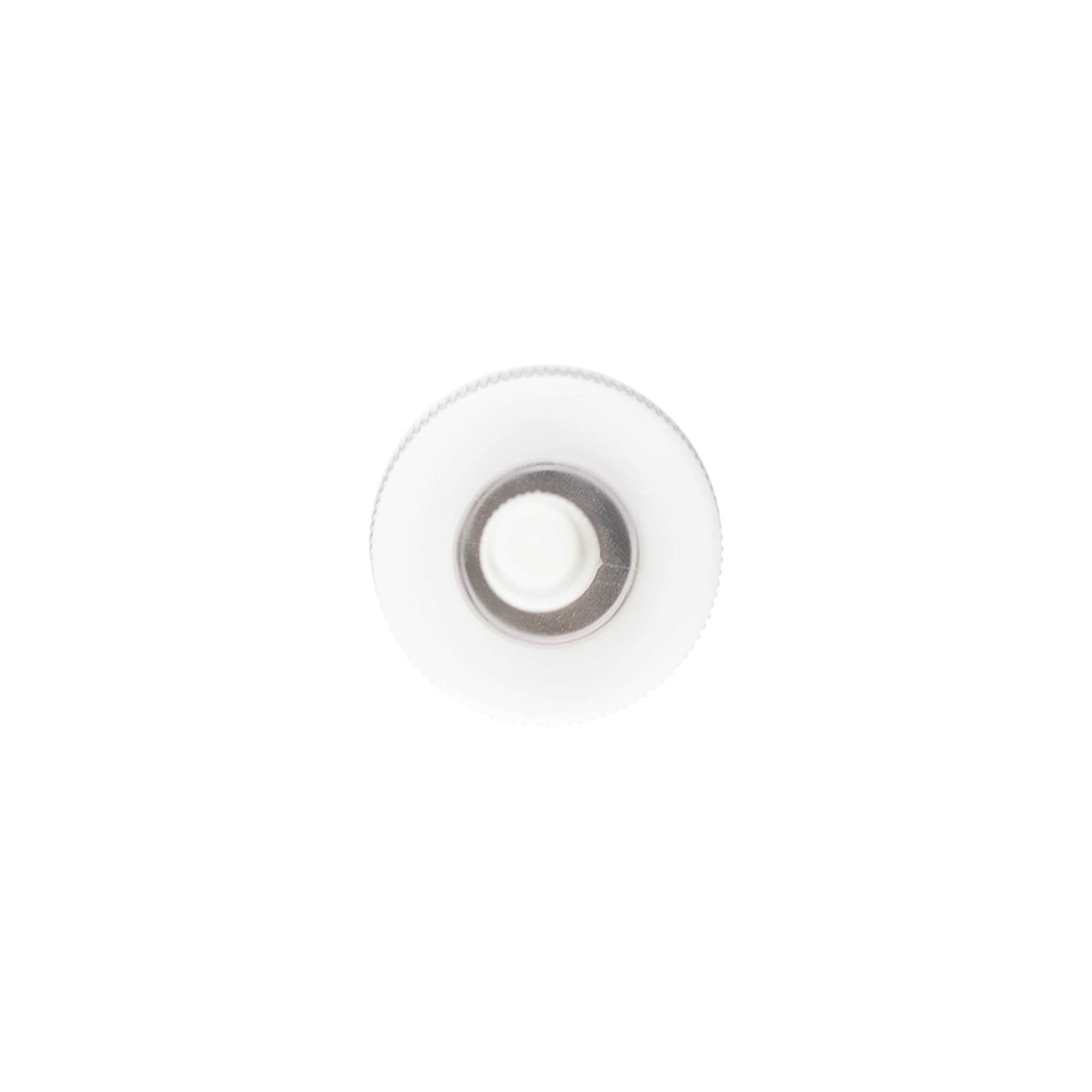 Zakrivak sa aplikatorom, PP plastika, bela, za otvor: 24/410 Zakrivak sa aplikatorom, PP plastika, bela, za otvor: 24/410