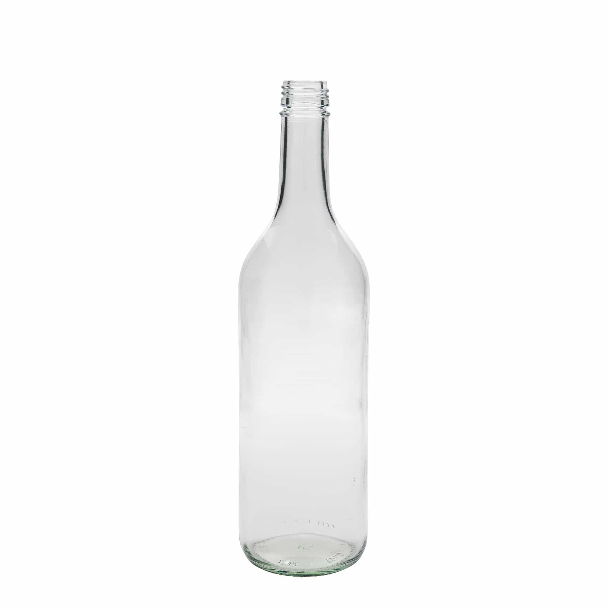 750 ml staklena boca 'Bordo', grlo: PP 28