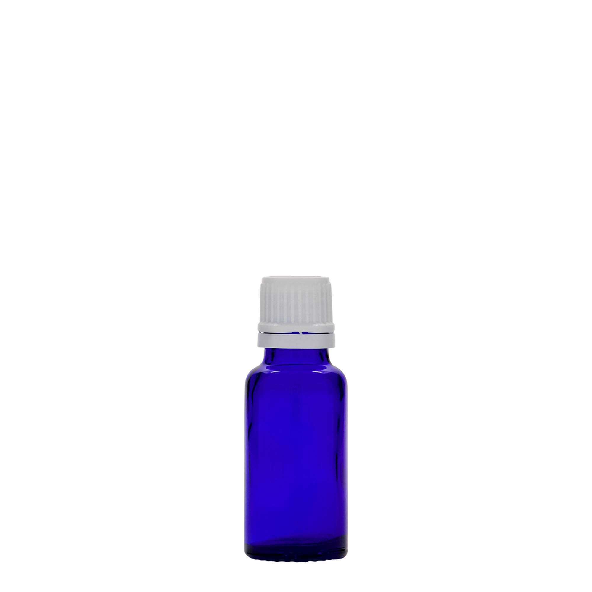 20 ml medicinska bočica, staklo, kraljevsko plava, otvor: DIN 18 20 ml medicinska bočica, staklo, kraljevsko plava, otvor: DIN 18