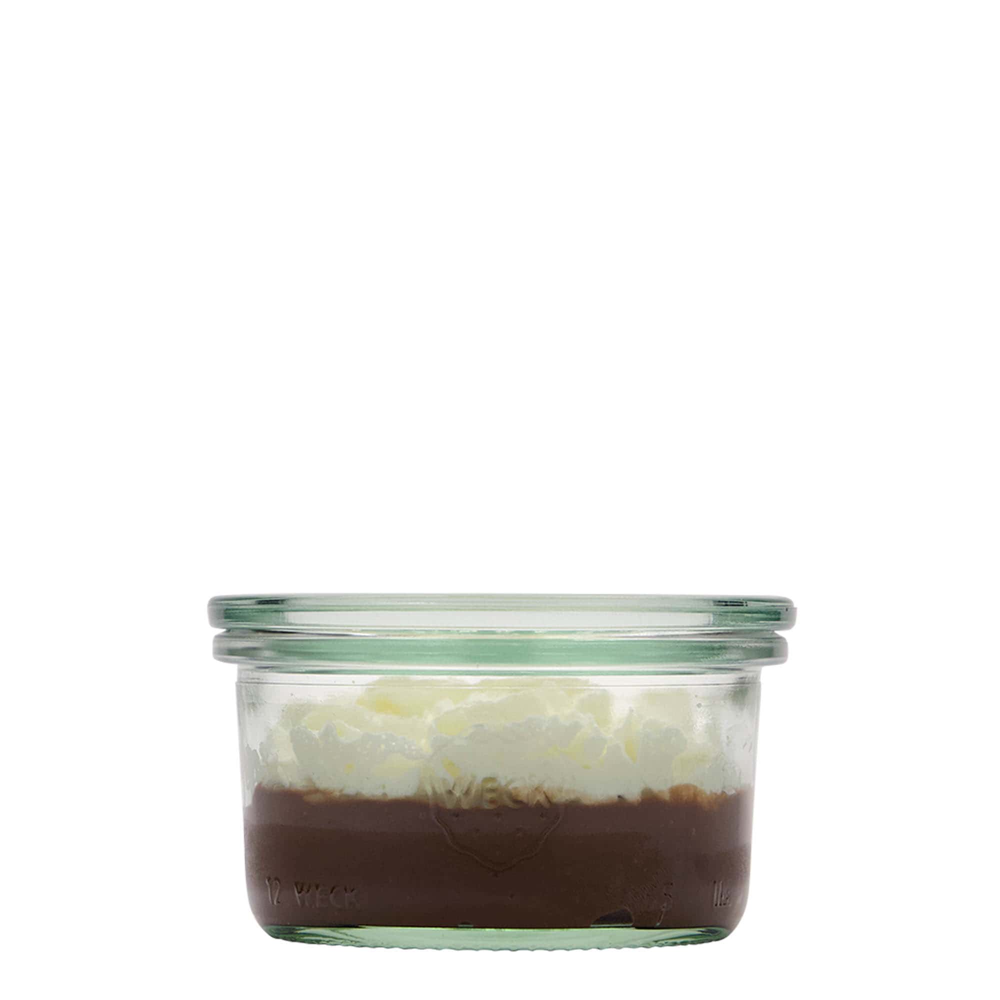 165 ml WECK tegle sa okruglim rubom, otvor
