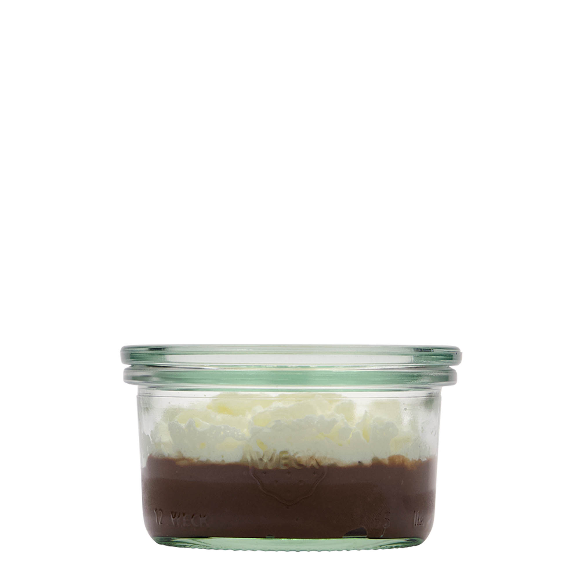 165 ml WECK tegle sa okruglim rubom, otvor