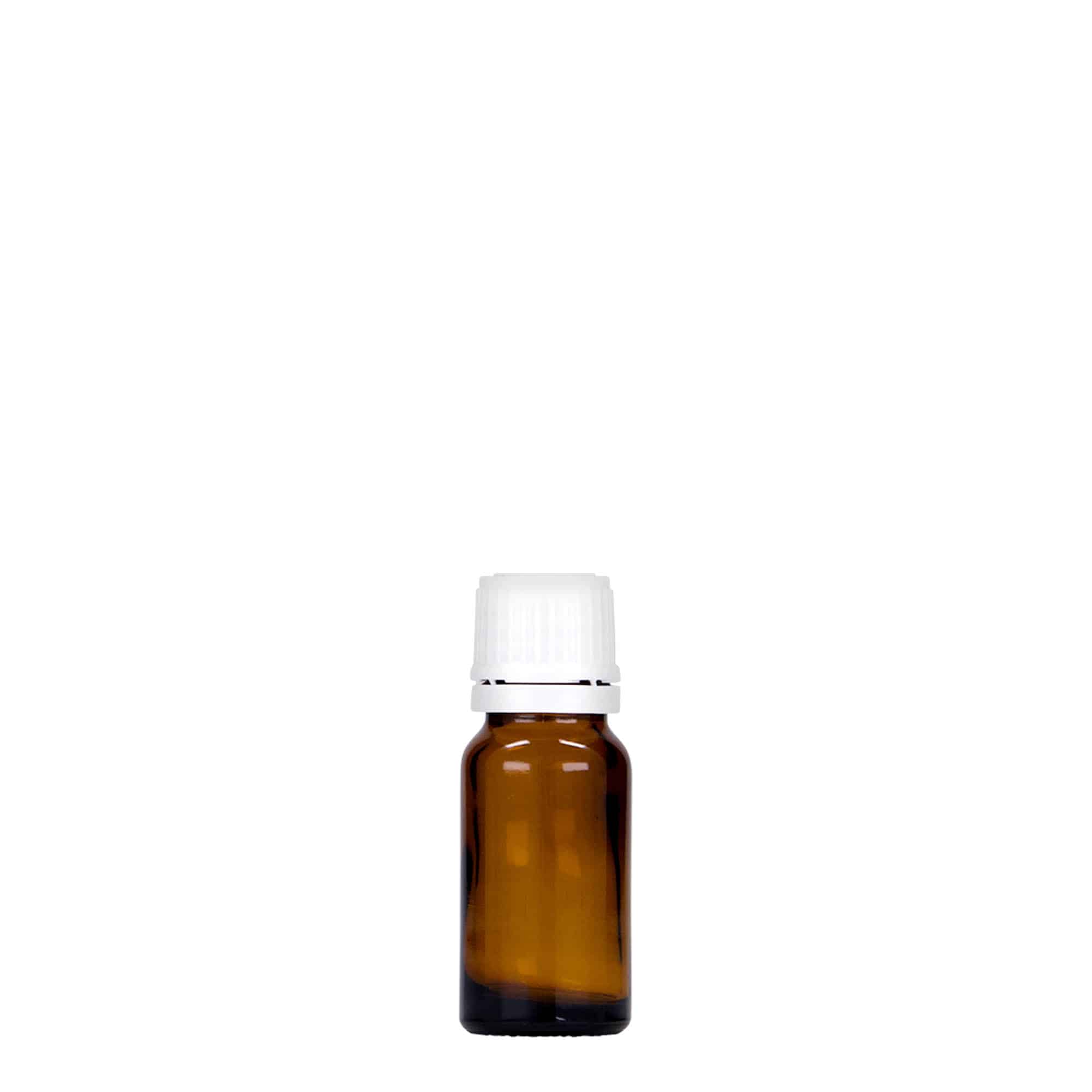 10 ml medicinska bočica, staklo, braon, grlo: DIN 18