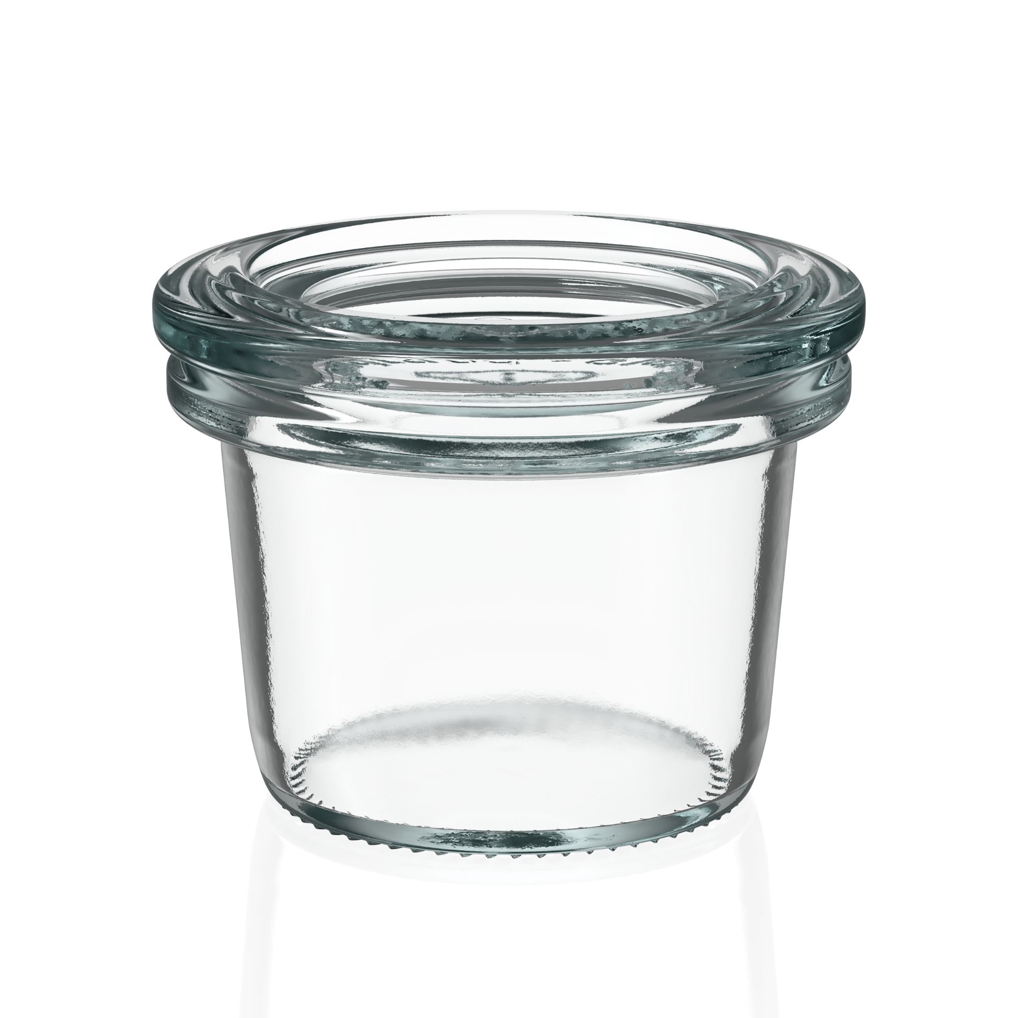 35 ml WECK staklena tegla sa širokim otvorom, usta: okrugli rub 35 ml WECK staklena tegla sa širokim otvorom, usta: okrugli rub