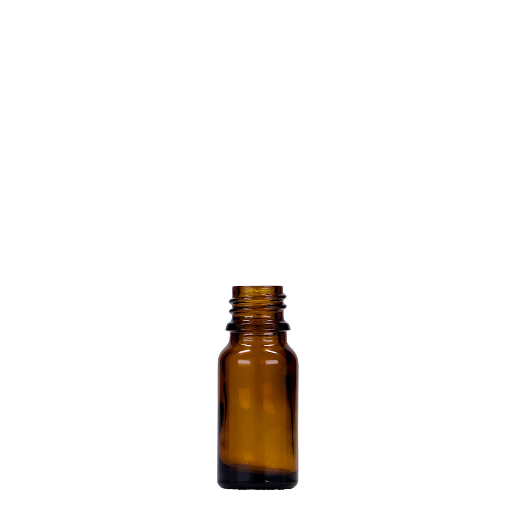 10 ml medicinska bočica, staklo, braon, grlo: DIN 18 10 ml medicinska bočica, staklo, braon, grlo: DIN 18