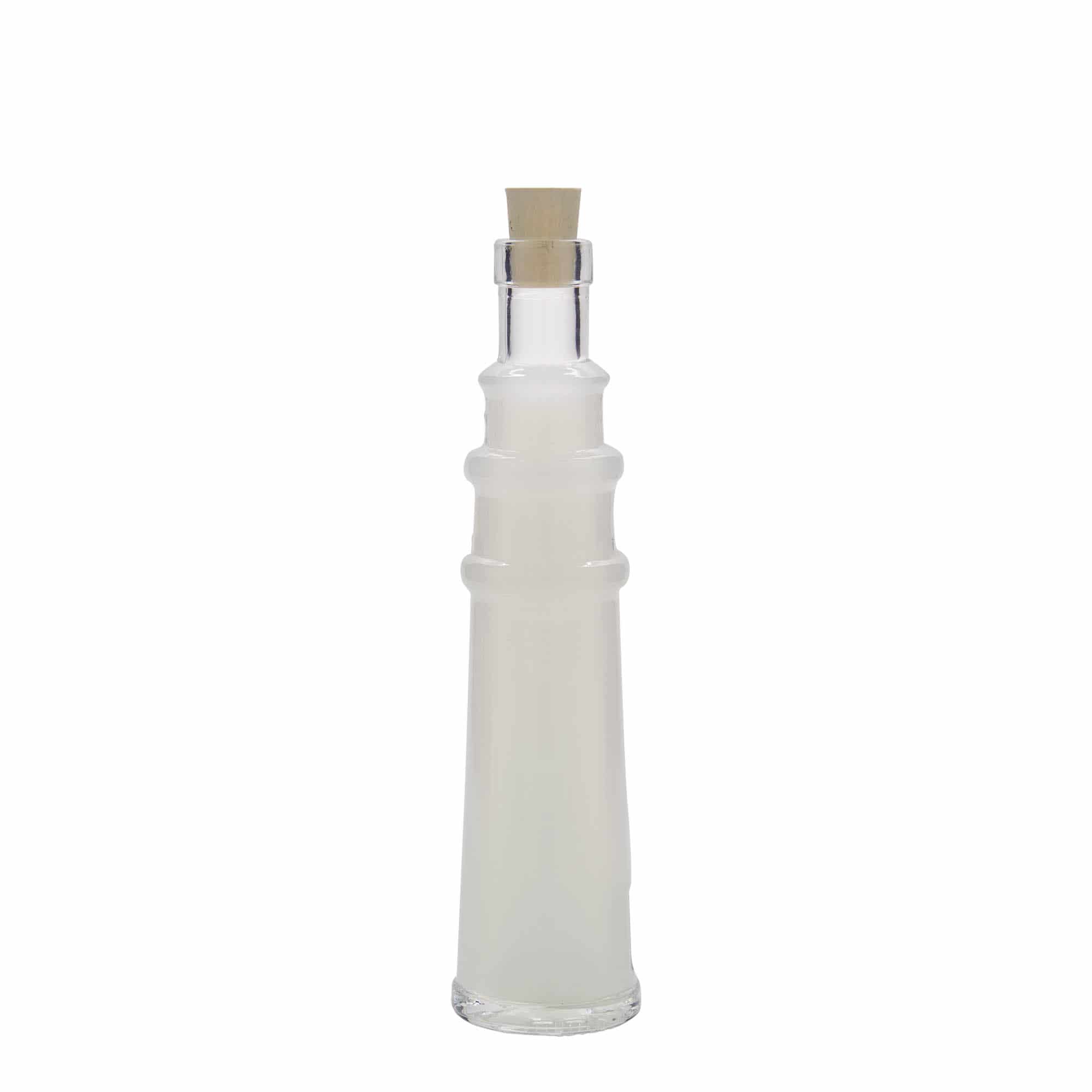 Staklena boca od 100 ml 'Svetionik', otvor: Plutani čep