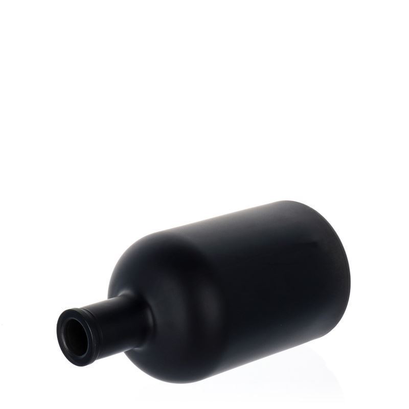 700 ml staklena boca 'Gerardino', crna, otvor: čep 700 ml staklena boca 'Gerardino', crna, otvor: čep