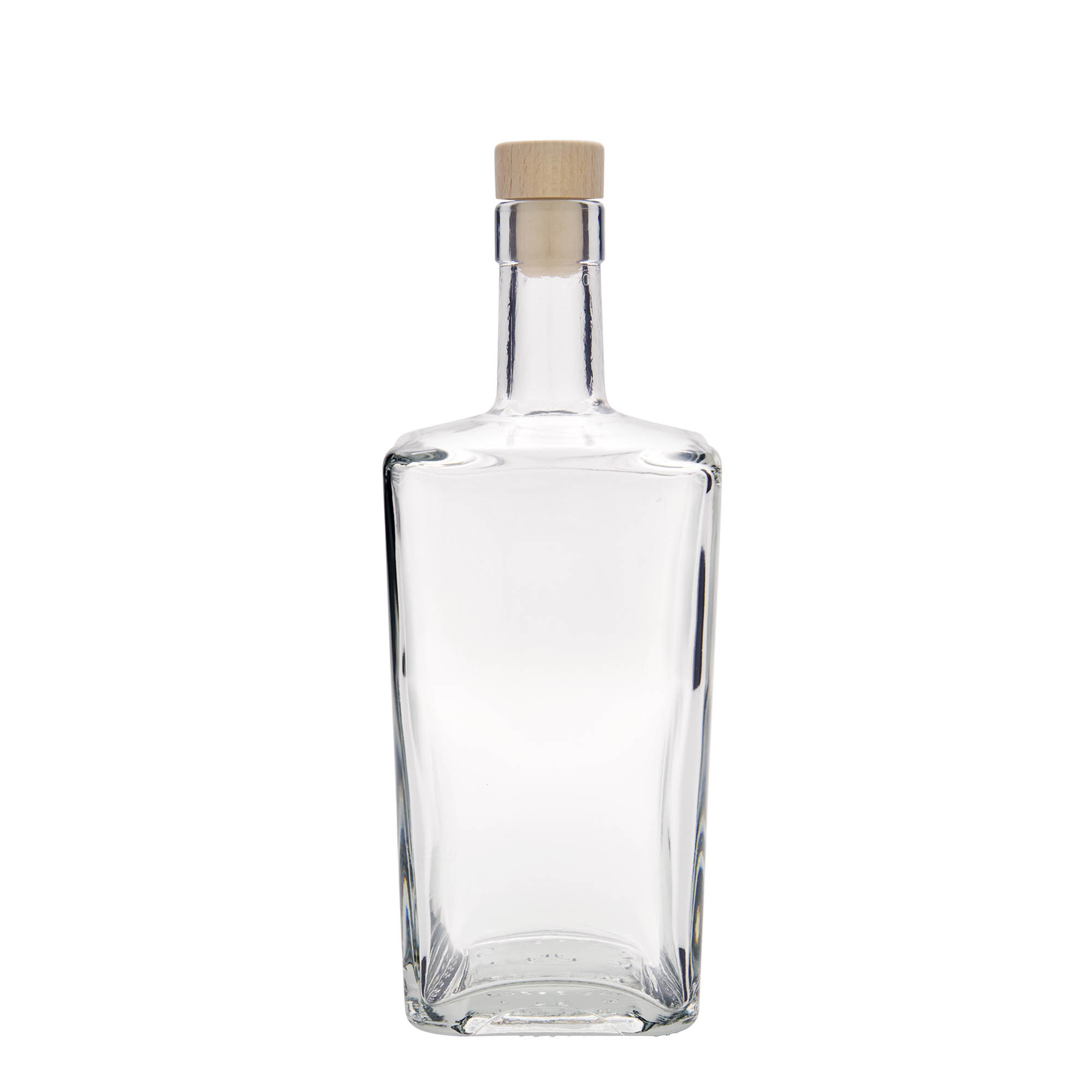 700 ml staklena boca 'Noel', kvadratna, otvor: plutani čep 700 ml staklena boca 'Noel', kvadratna, otvor: plutani čep