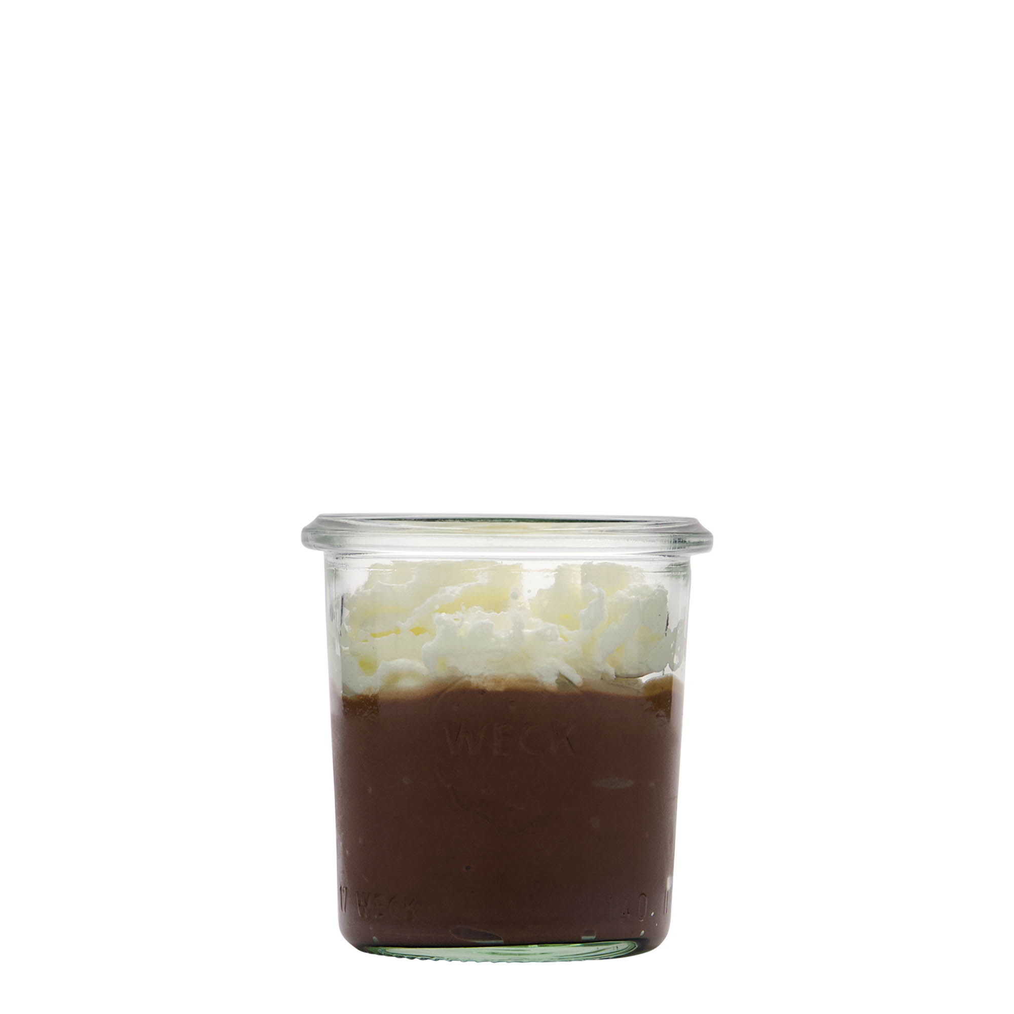 140 ml WECK-staklena tegla, otvor: okrugli rub