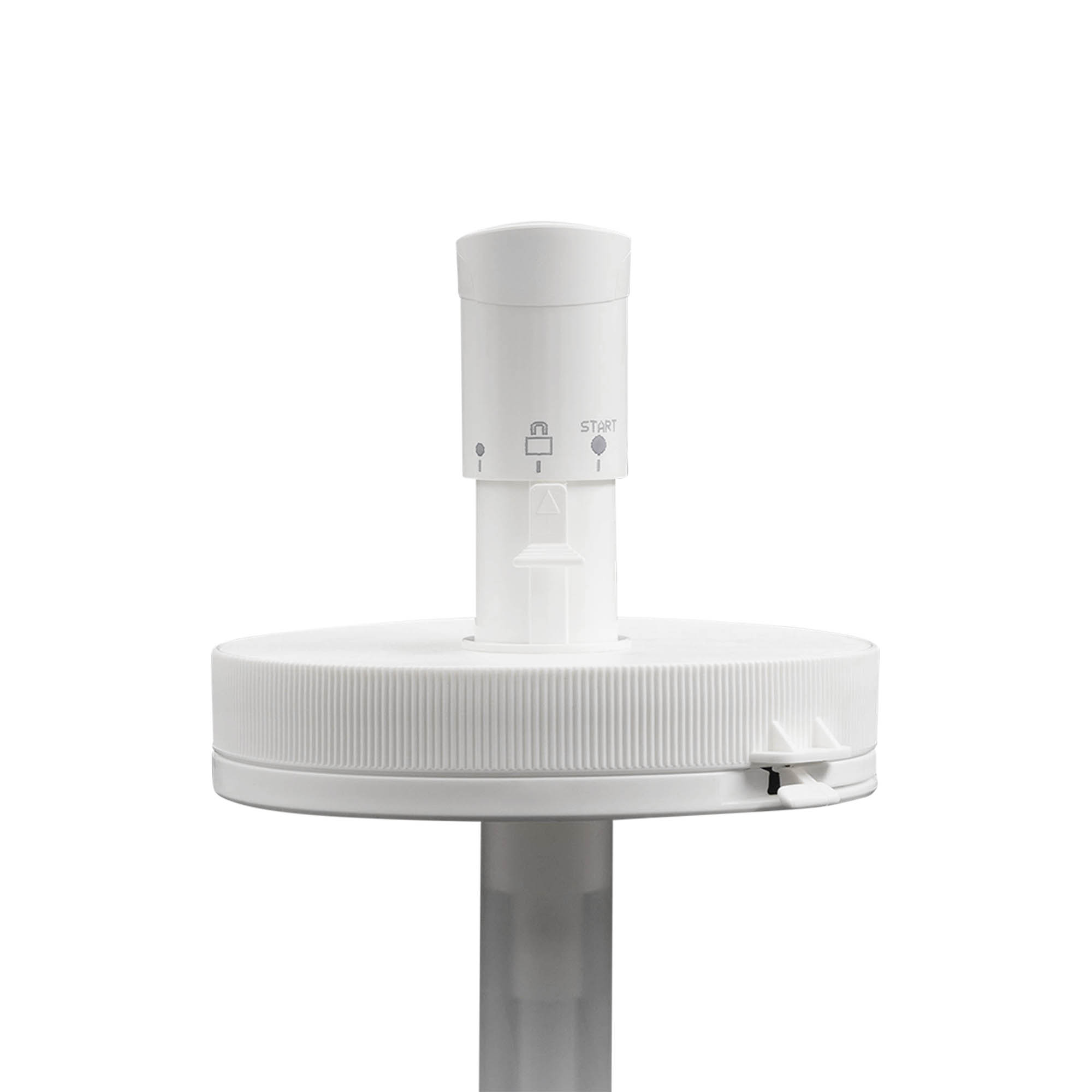 Dozirna pumpa za 1.240 ml 'Securibox', PE-plastika, bela, za otvor: navojni zatvarač Dozirna pumpa za 1.240 ml 'Securibox', PE-plastika, bela, za otvor: navojni zatvarač