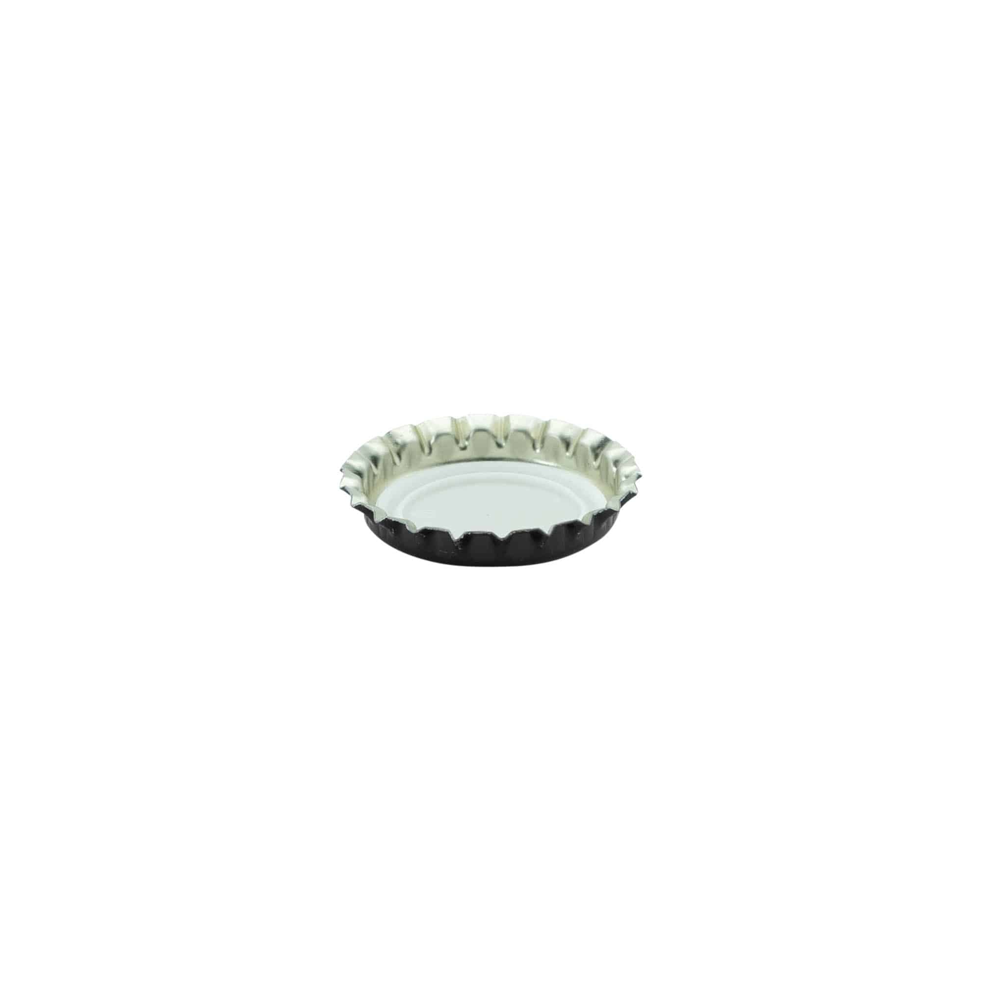Krunski čepovi 26 mm, metal, crna Krunski čepovi 26 mm, metal, crna