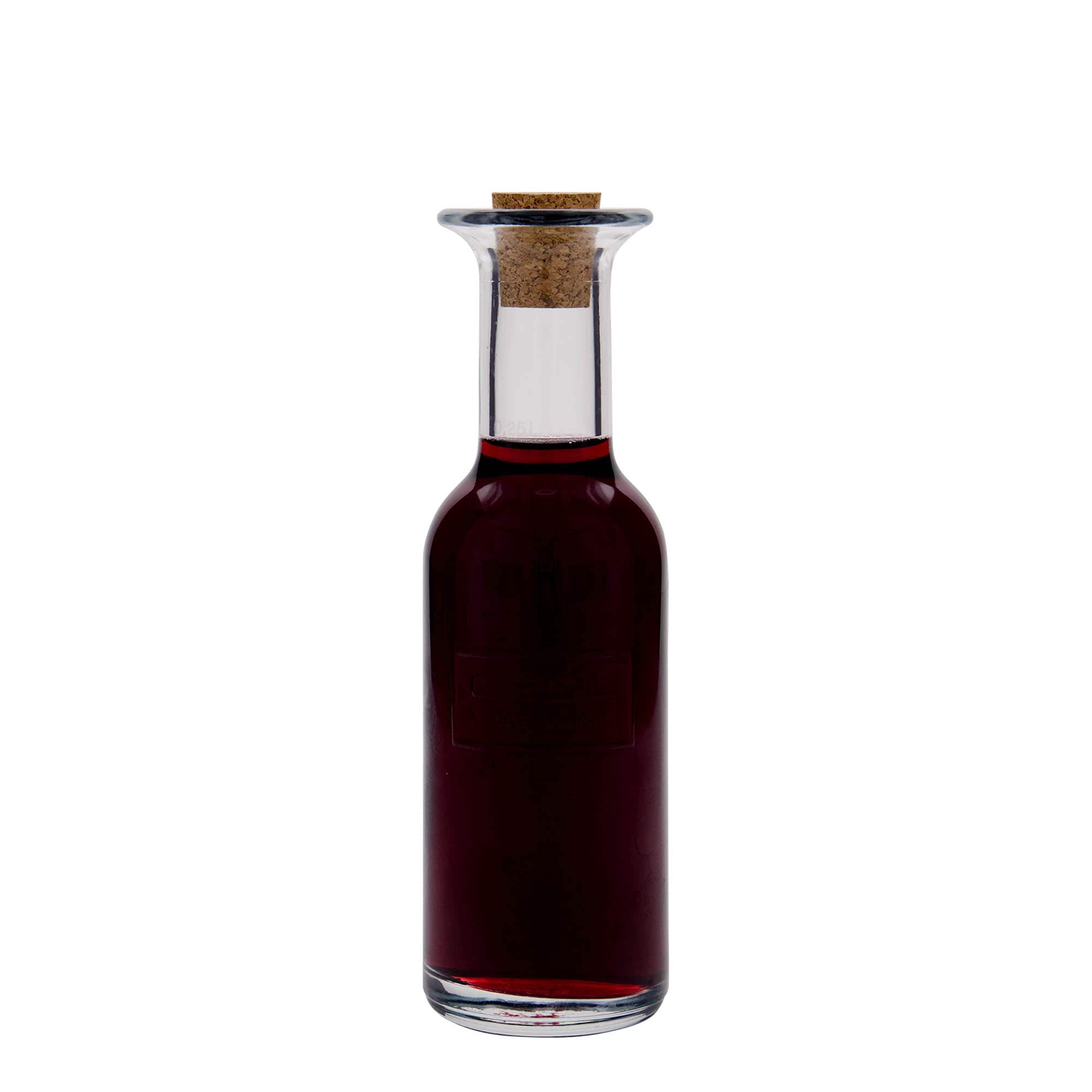 250 ml staklena flaša 'Optima Fine Wine', grlo: čep