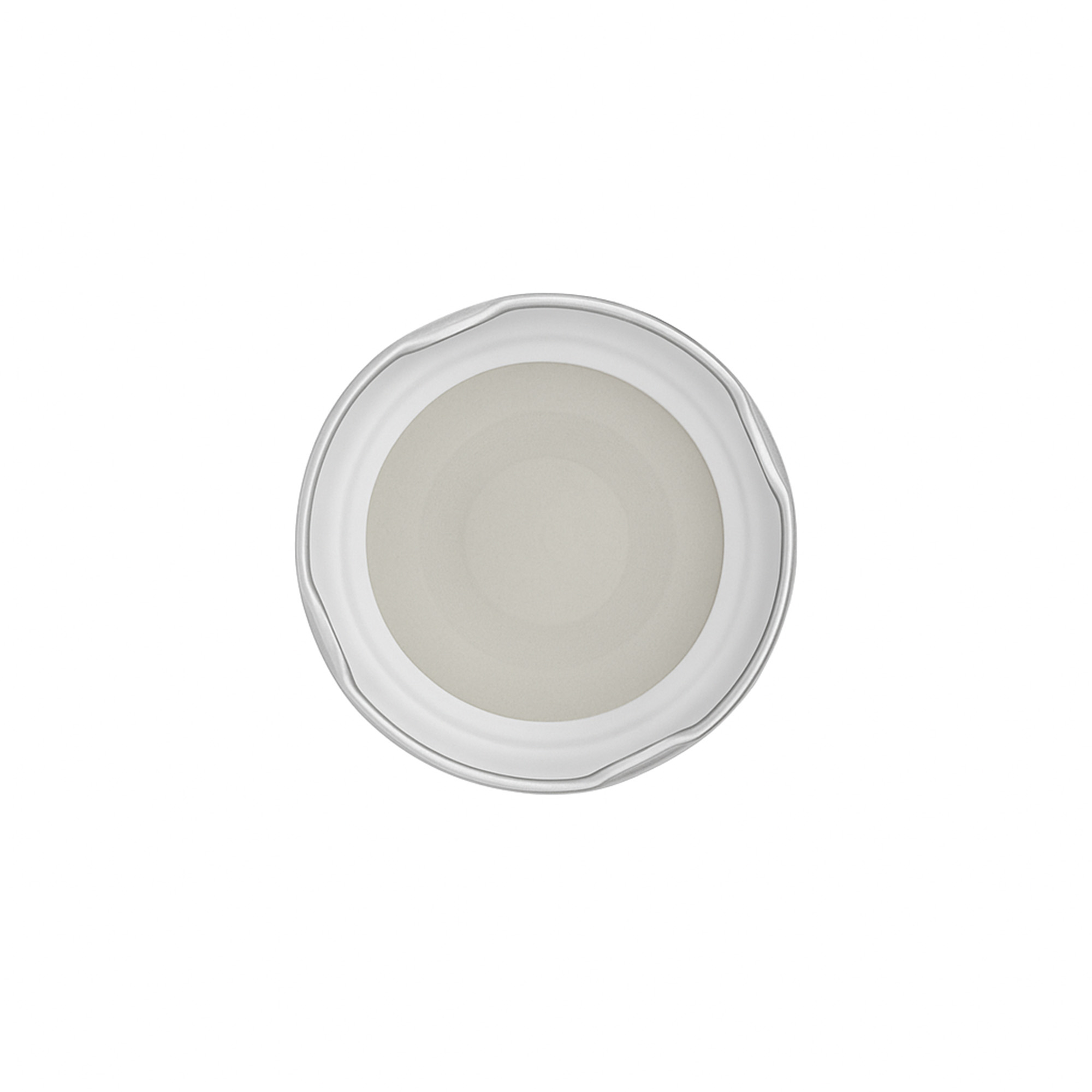 Zatvarač Deep-Twist-Off, beli lim, srebrna, za otvor: Deep-TO 66
