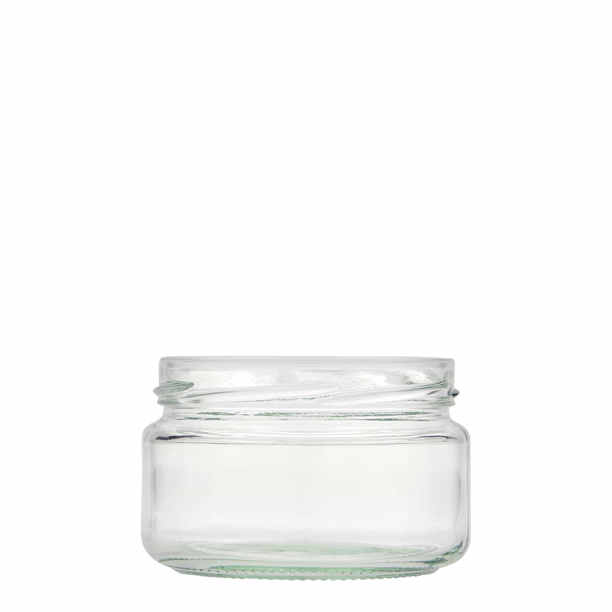 230 ml pljosnata okrugla tegla, otvor: Twist-Off (TO 82) 230 ml pljosnata okrugla tegla, otvor: Twist-Off (TO 82)