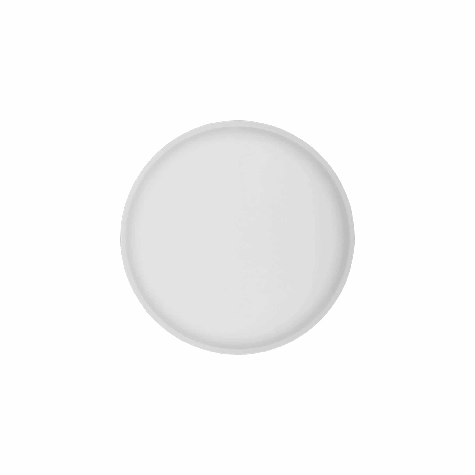 Zatvarač sa navojem 'Clear/Platin Edition', PP-plastika, beo, za grlo: 70/2P